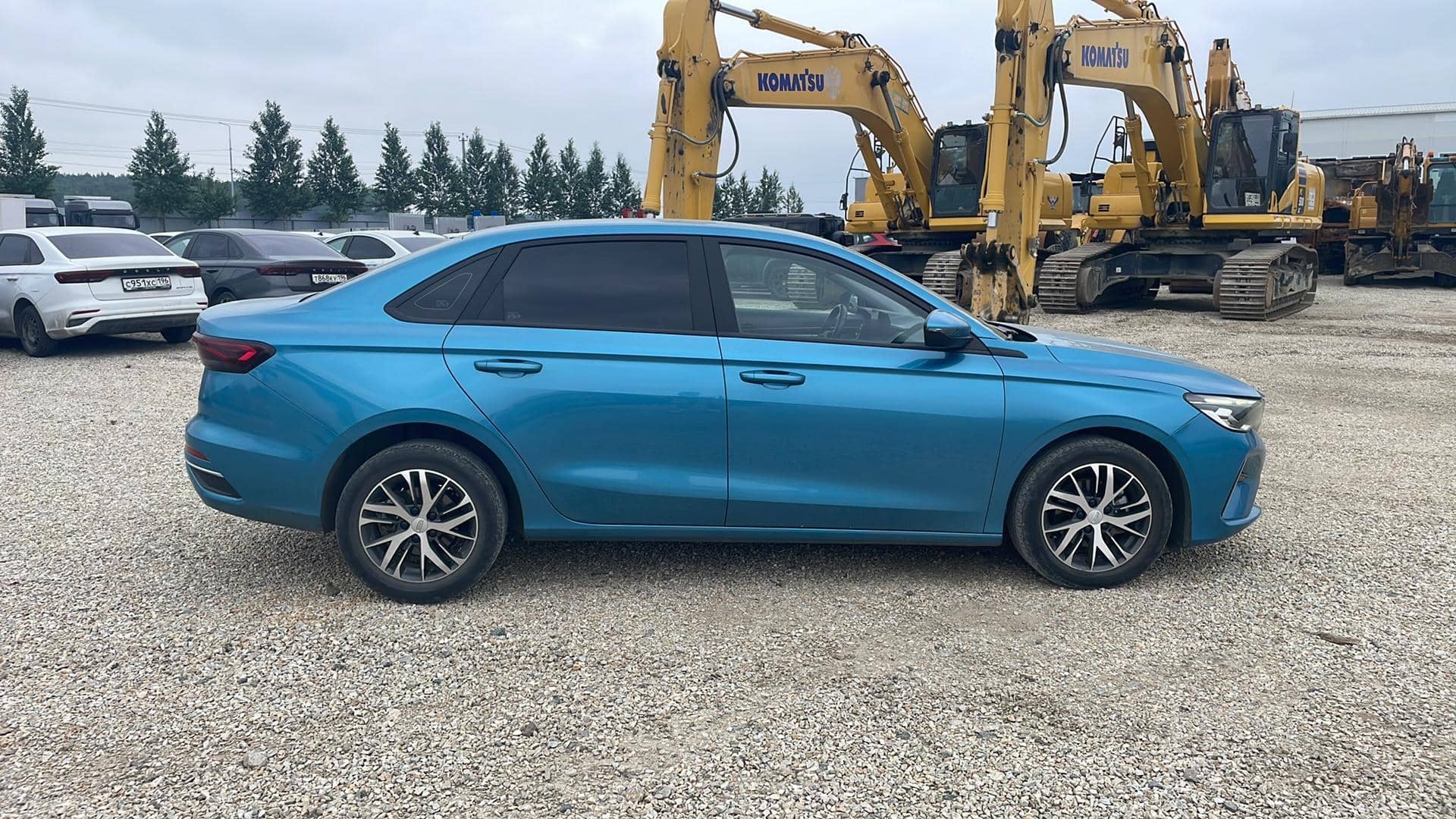 Geely Emgrand,  77 904 км, 2023 года в лизинг