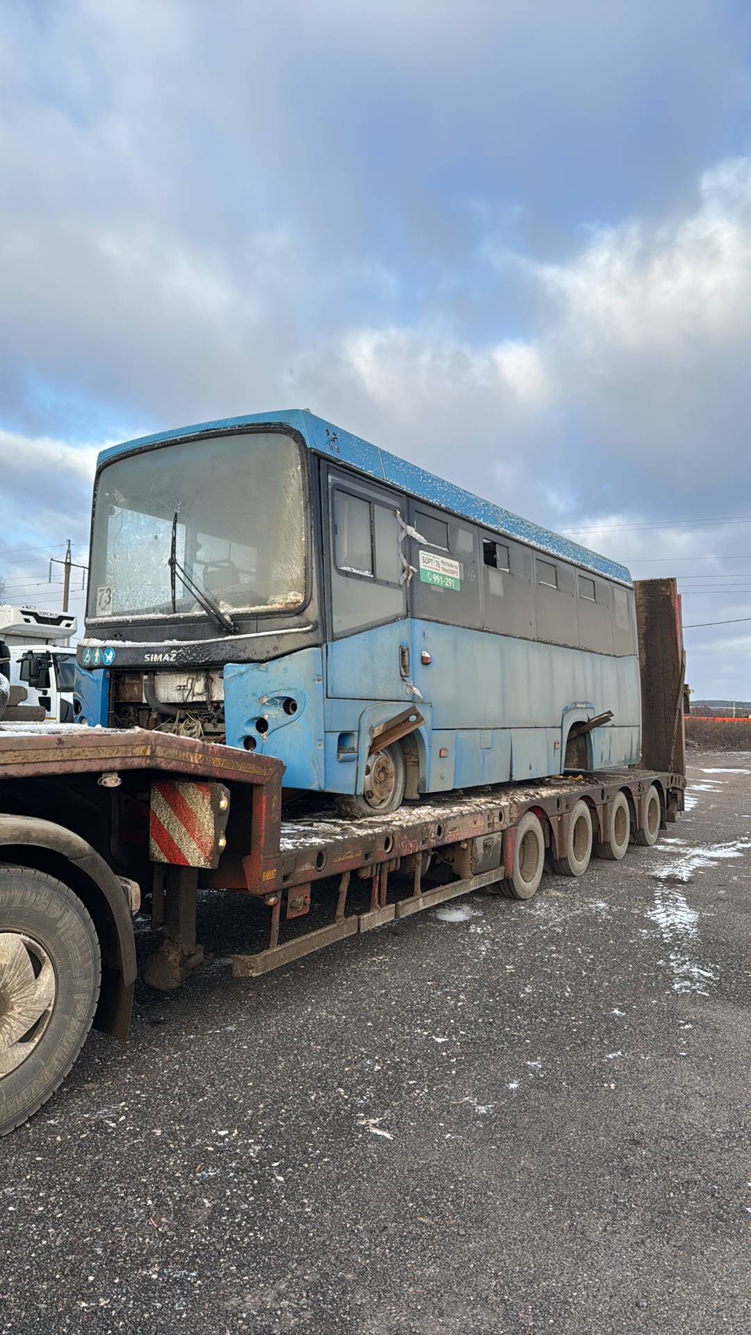 SIMAZ 2258-0000010-554 (городские маршруты),  169 181 км, 2019 года