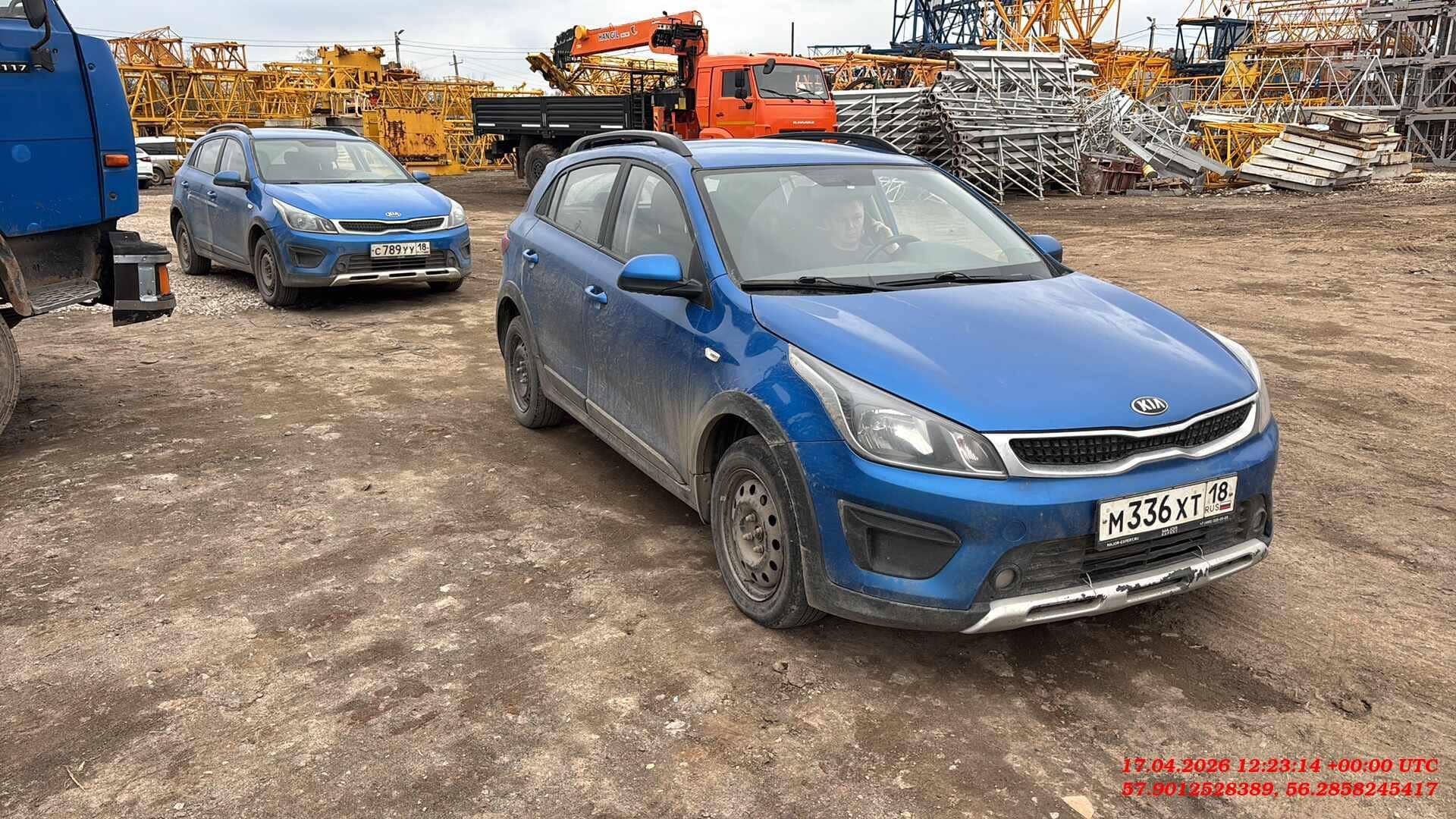 KIA Rio X-Line,  164 592 км, 2019 года в лизинг