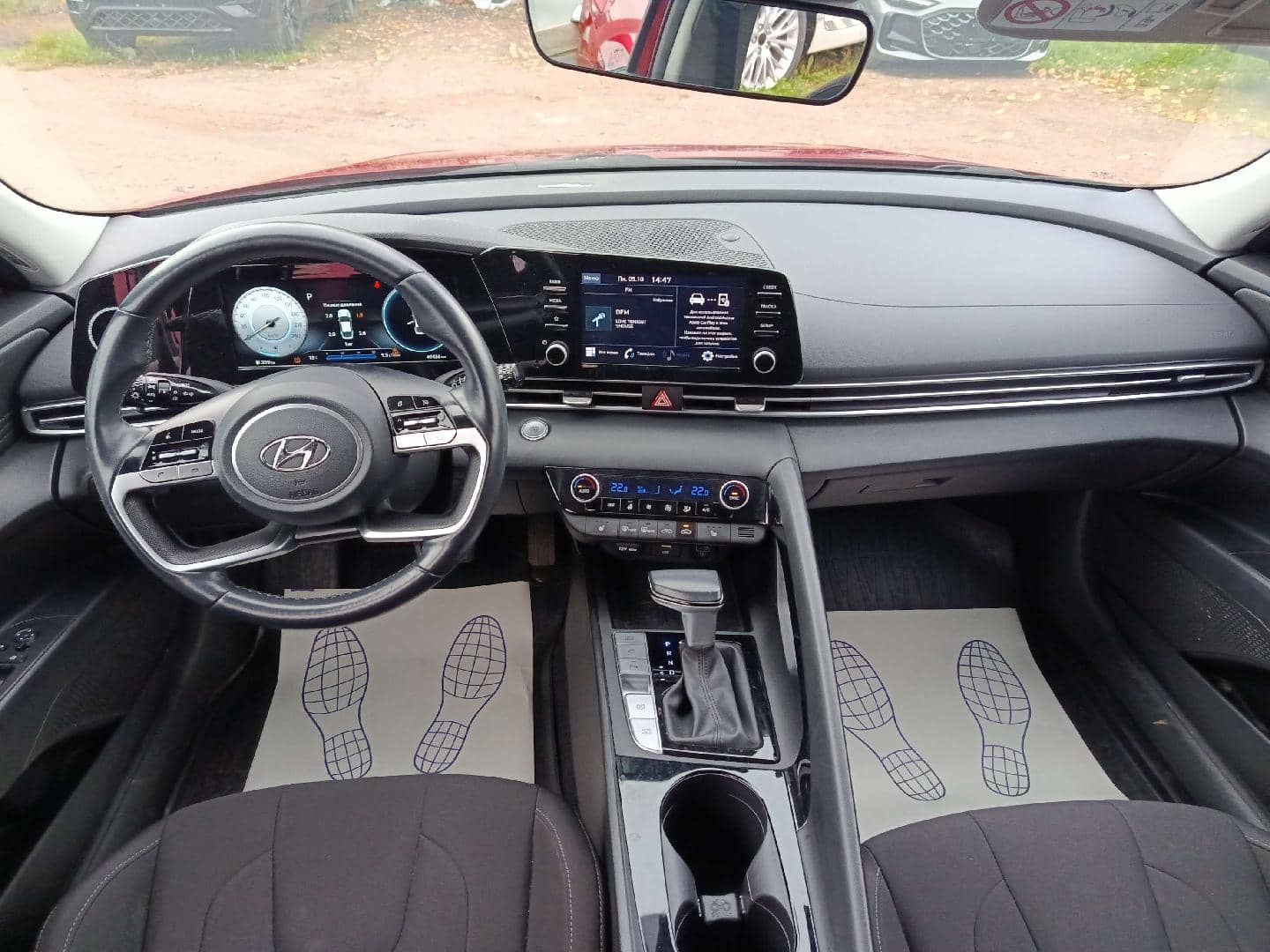 Hyundai Elantra,  49 436 км, 2021 года в лизинг