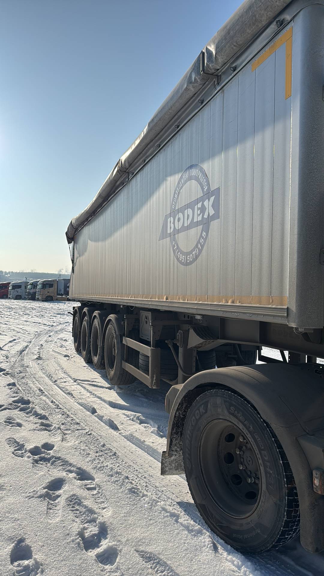 BODEX Самосвальный KIS 4WA1 40 м³, 2022 года в лизинг