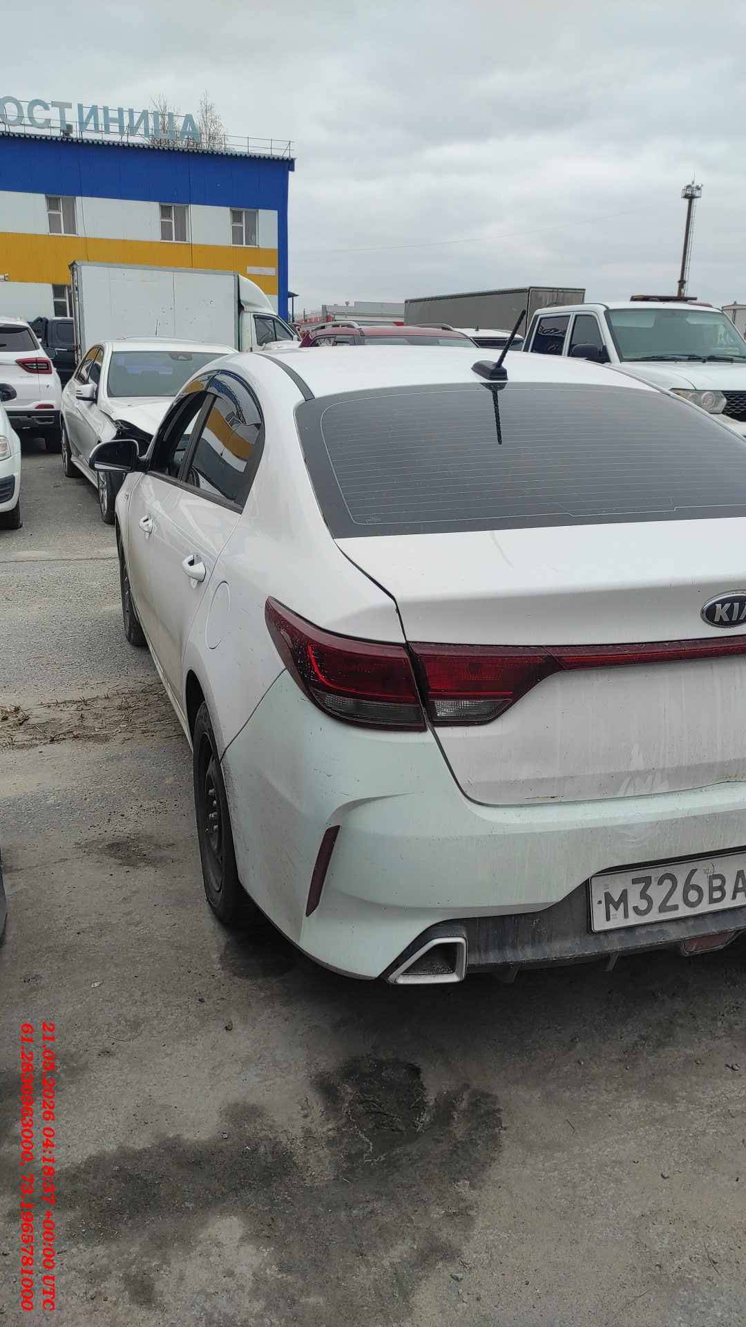 KIA Rio,  182 489 км, 2022 года