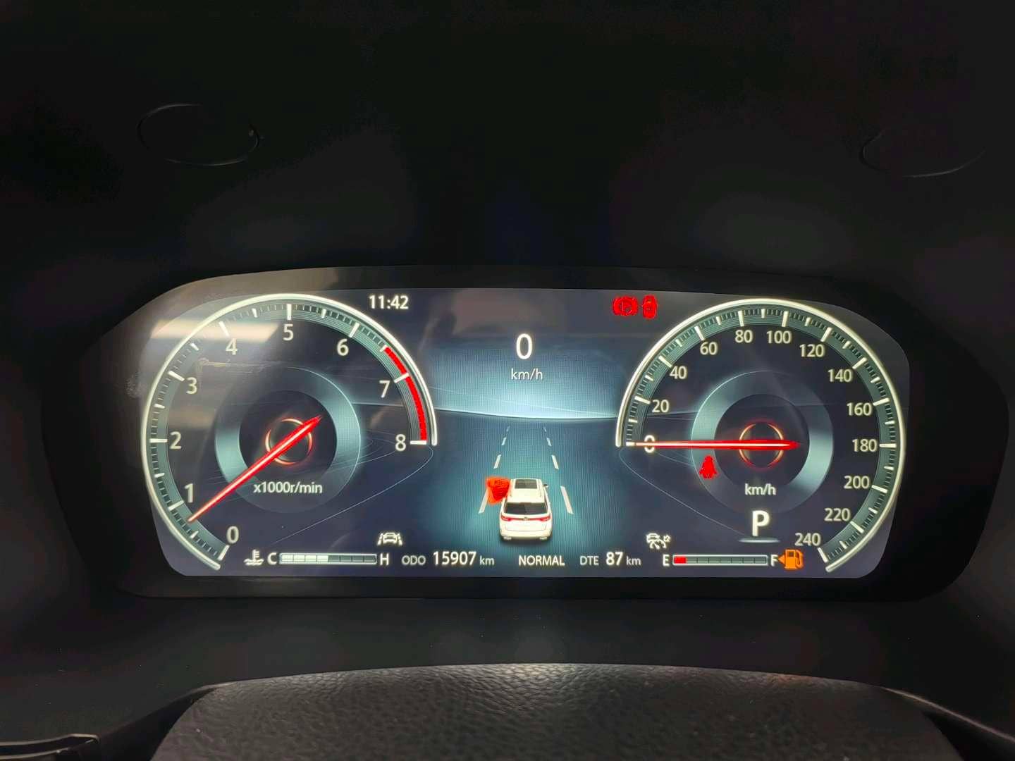 Changan CS95,  15 907 км, 2023 года в лизинг