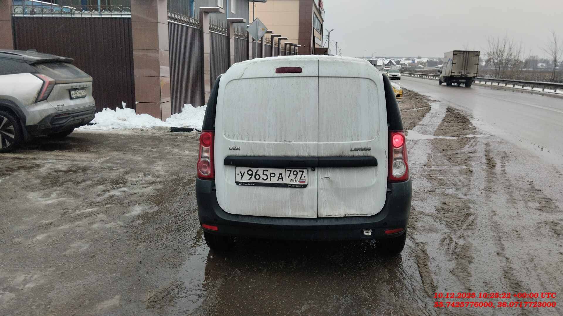 Lada Largus фургон,  187 035 км, 2018 года в лизинг