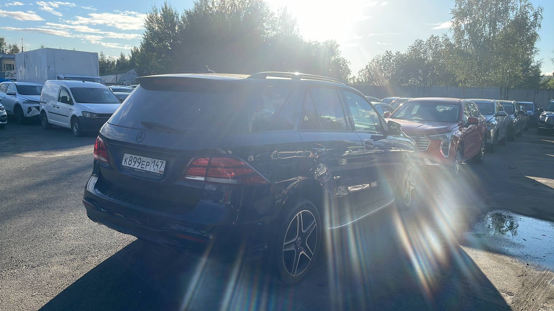 Mercedes-Benz GLE,  93 391 км, 2017 года в лизинг