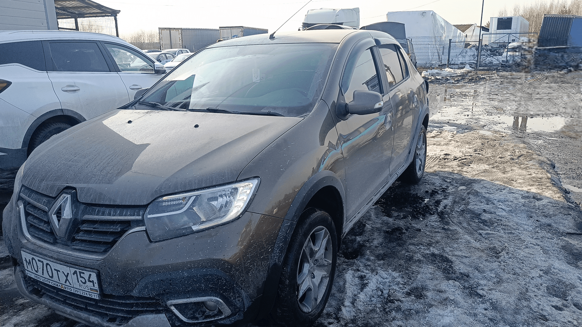 Renault Logan Stepway,  100 000 км, 2021 года