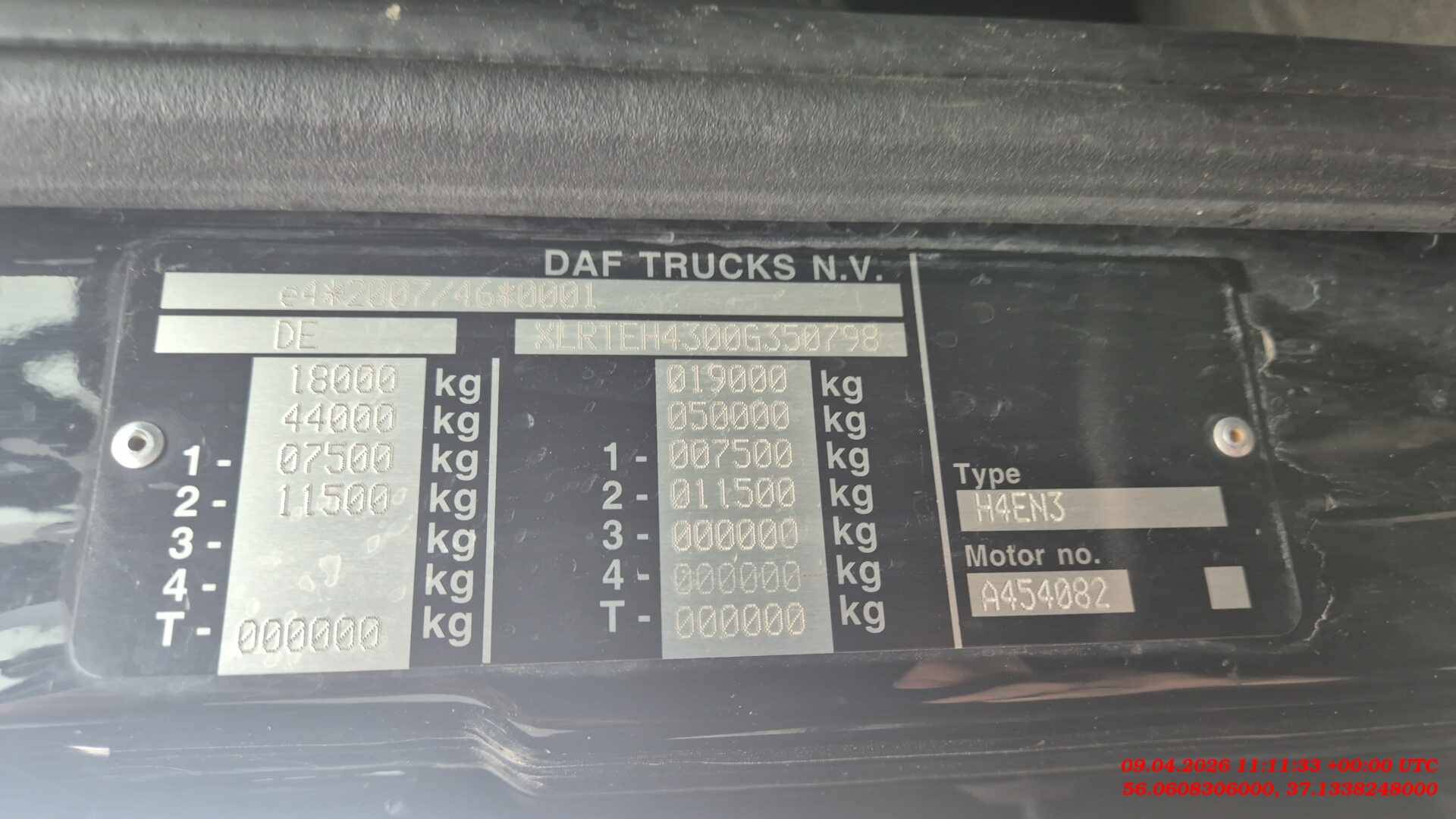 DAF XF 480 FT 4x2 (Super Space Cab),  519 913 км, 2021 года в лизинг
