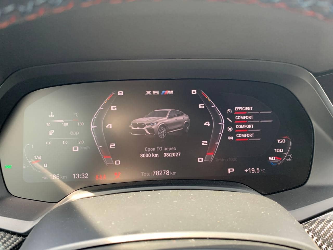 BMW X6 M,  78 278 км, 2020 года в лизинг