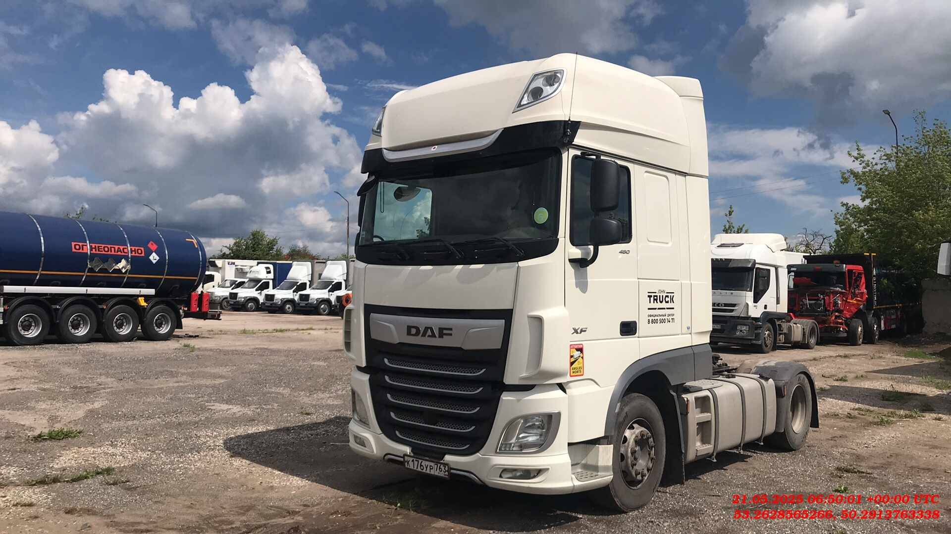 DAF XF 480 FT 4x2 (Super Space Cab),  497 000 км, 2020 года в лизинг