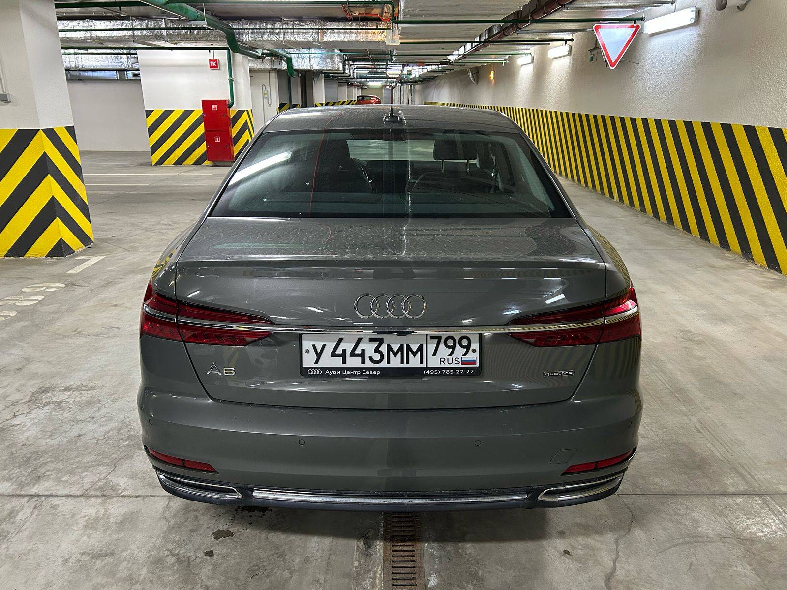 Audi A6,  72 455 км, 2022 года в лизинг