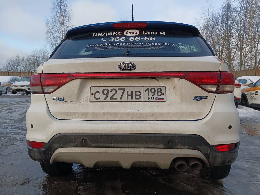 KIA Rio X-Line,  234 866 км, 2019 года в лизинг