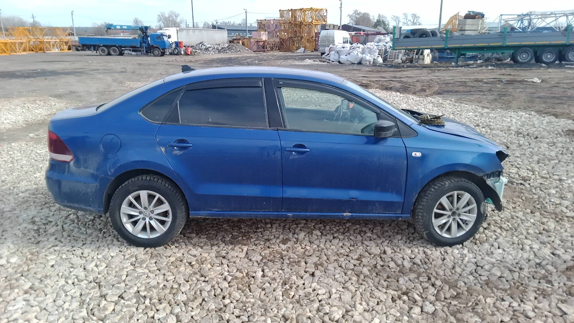 Volkswagen Polo,  150 000 км, 2019 года в лизинг