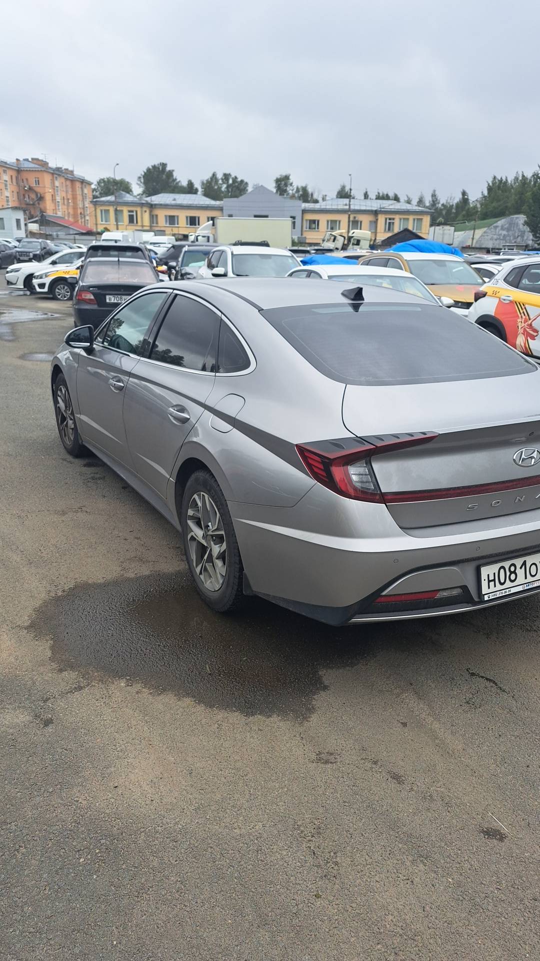 Hyundai Sonata,  157 859 км, 2020 года в лизинг