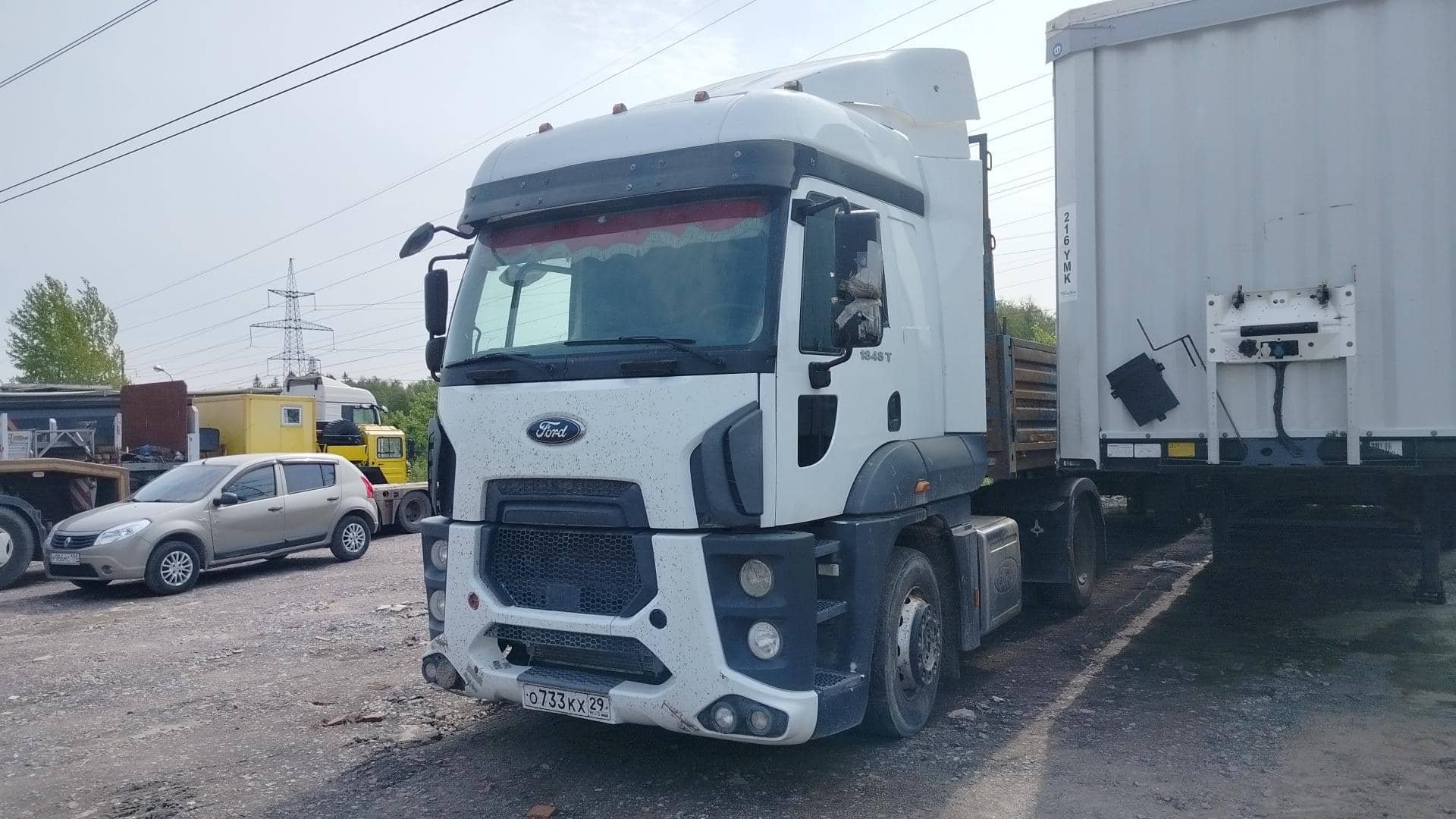 Ford CARGO 1848Т 4x2,  330 651 км, 2021 года в лизинг