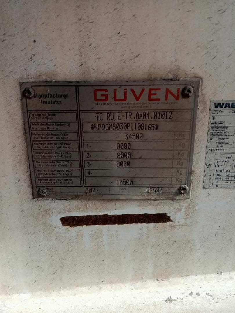 Guven Makina GuteWolf GMS, 2023 года в лизинг