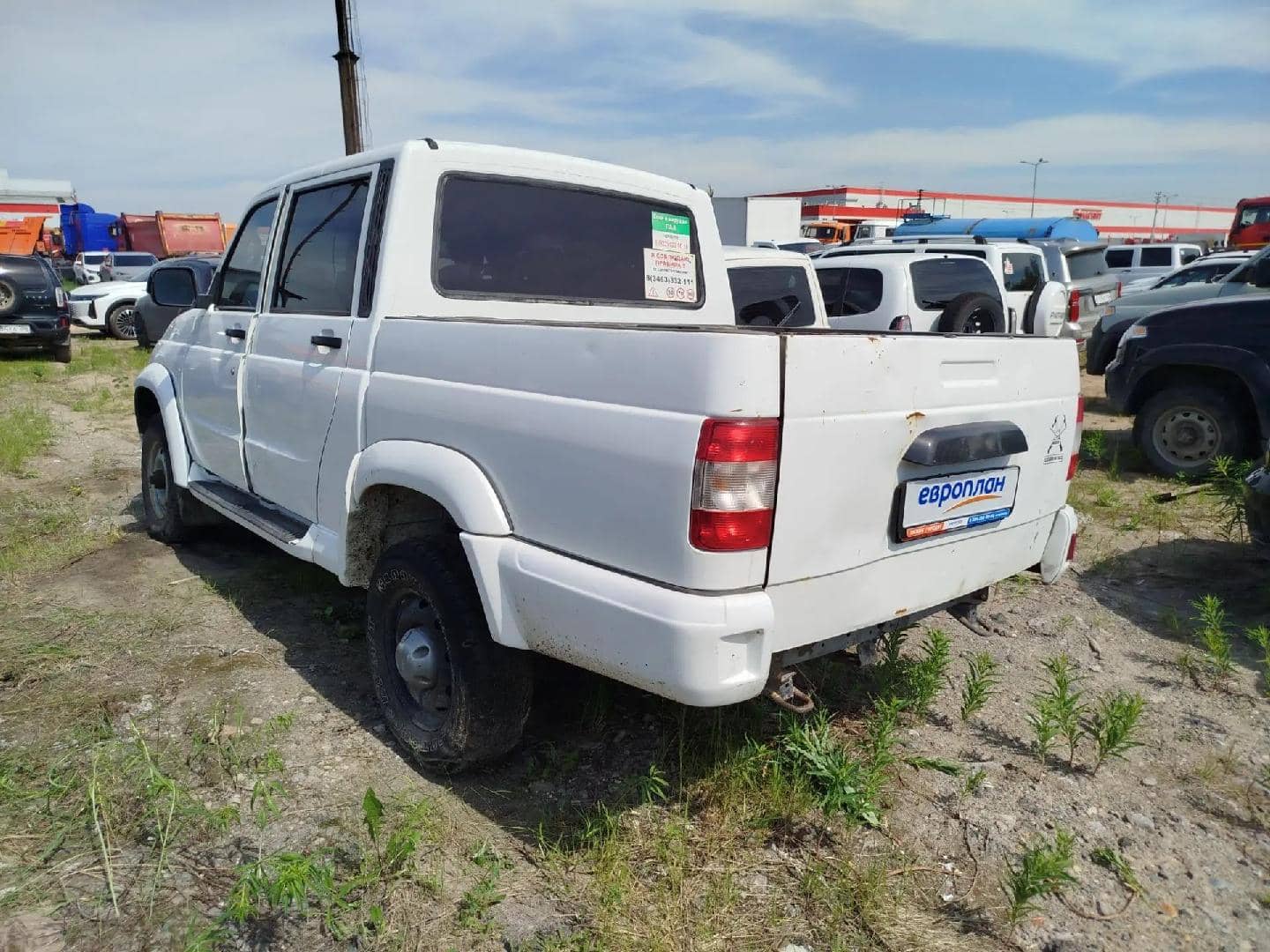 УАЗ Pickup,  124 498 км, 2024 года в лизинг