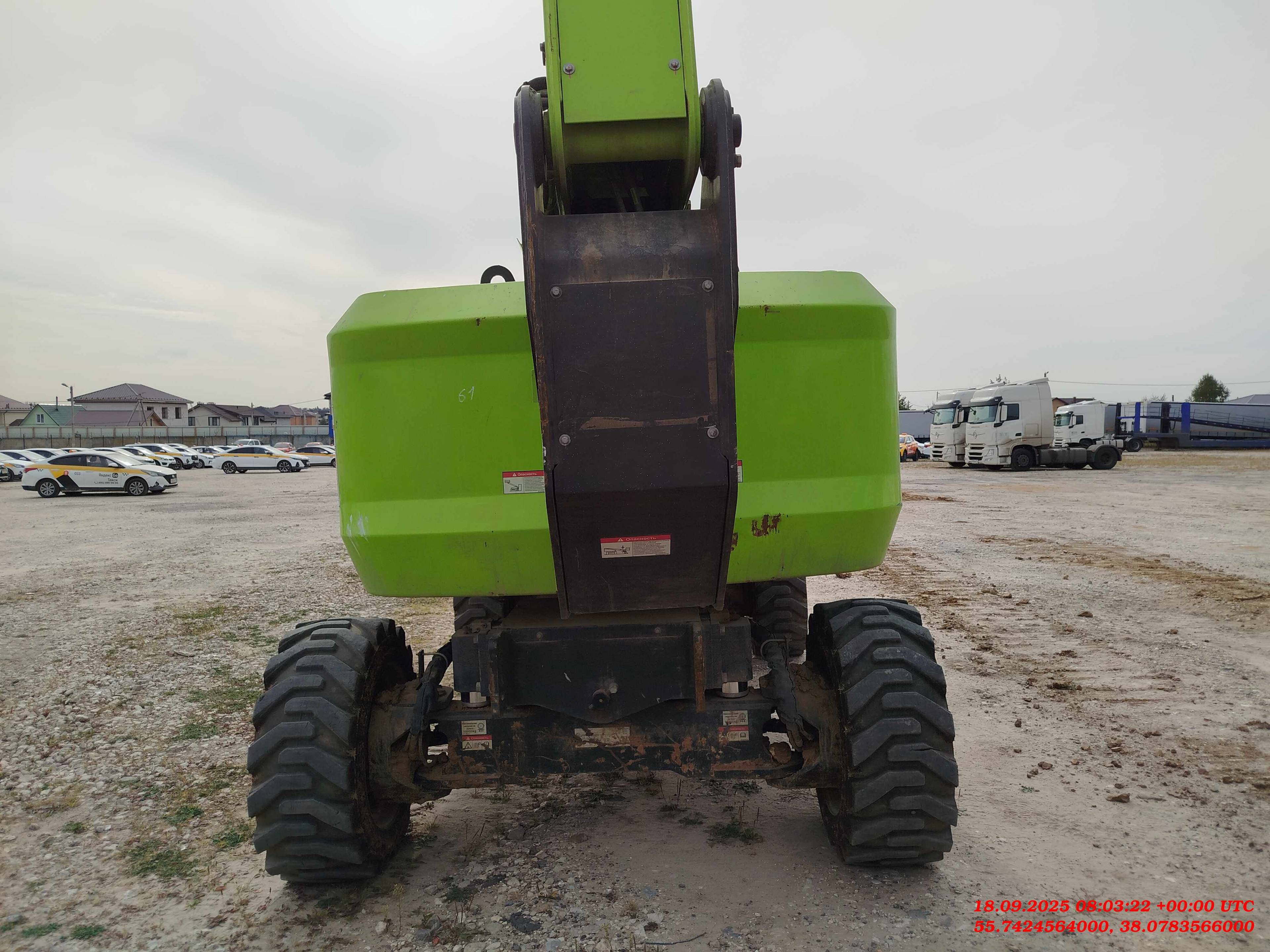 Zoomlion ZA24J Самоходный коленчатый подъемник,  1 525 км, 2023 года в лизинг