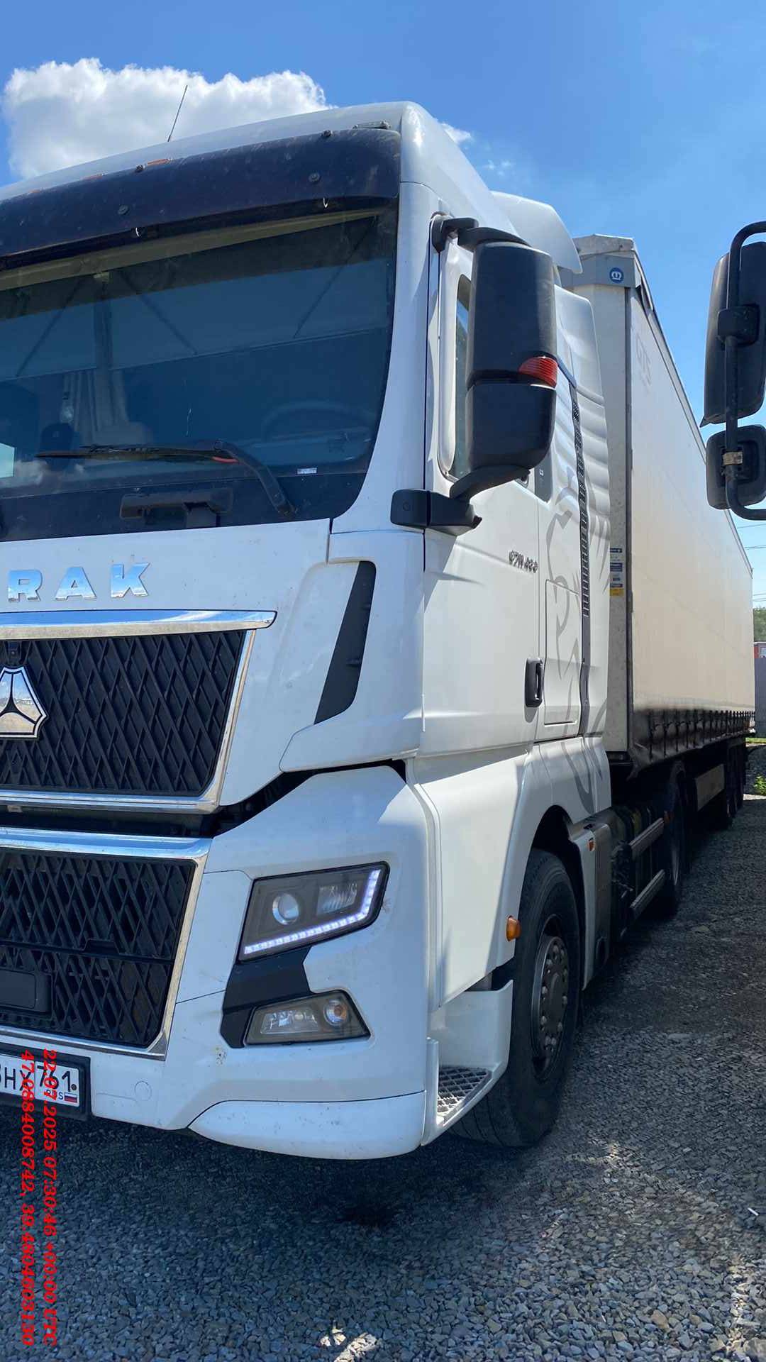 Sitrak C7H MAX ZZ4186V391HE,  249 560 км, 2023 года в лизинг