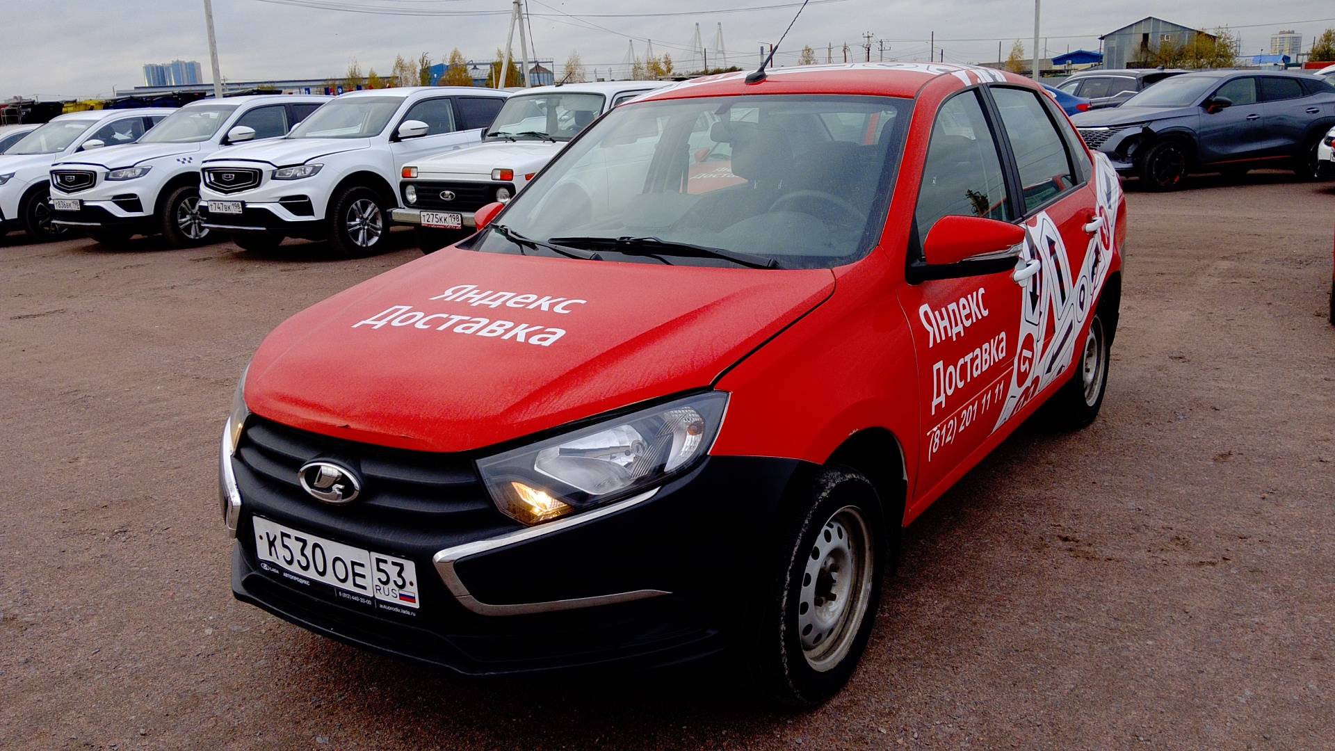 Lada Granta седан,  38 680 км, 2024 года в лизинг