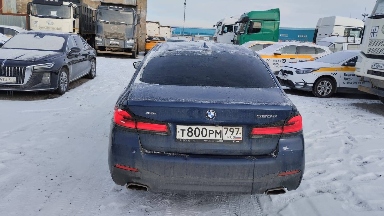 BMW 5 серия,  72 824 км, 2020 года в лизинг