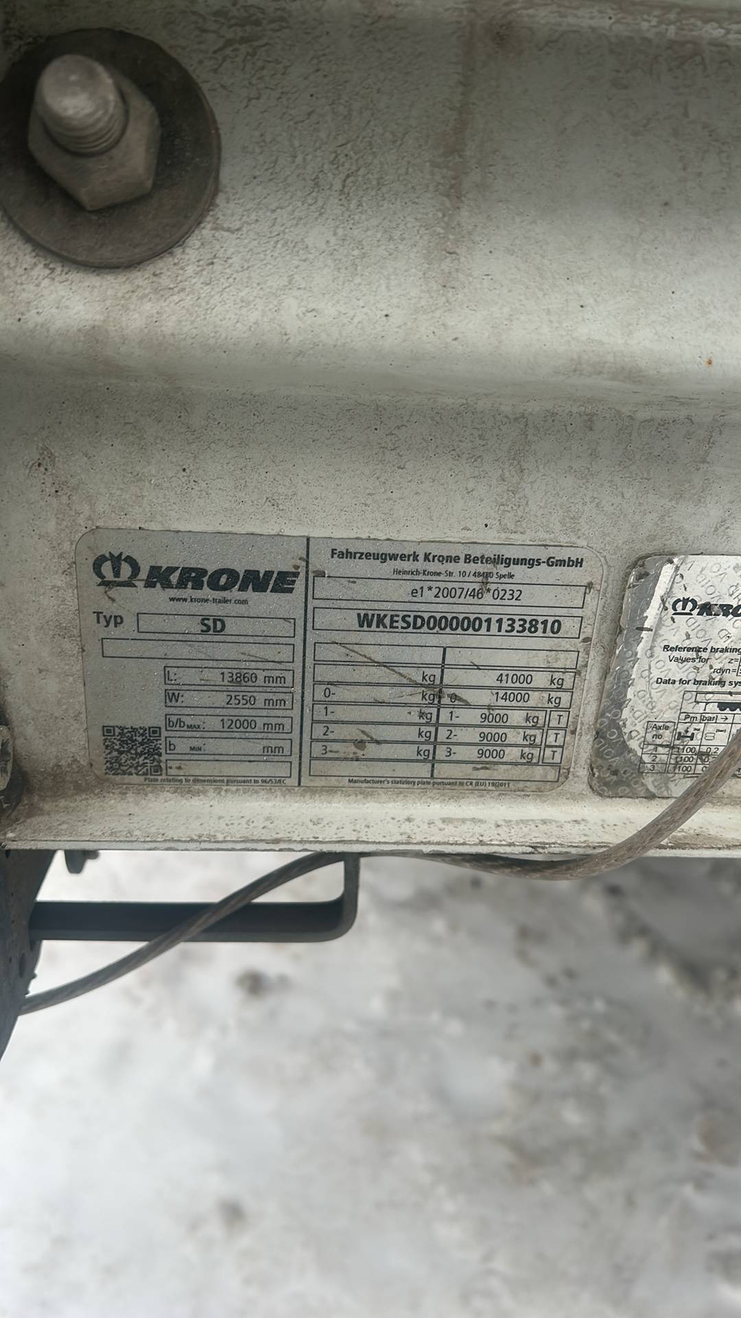 KRONE Шторный SD, 2023 года в лизинг