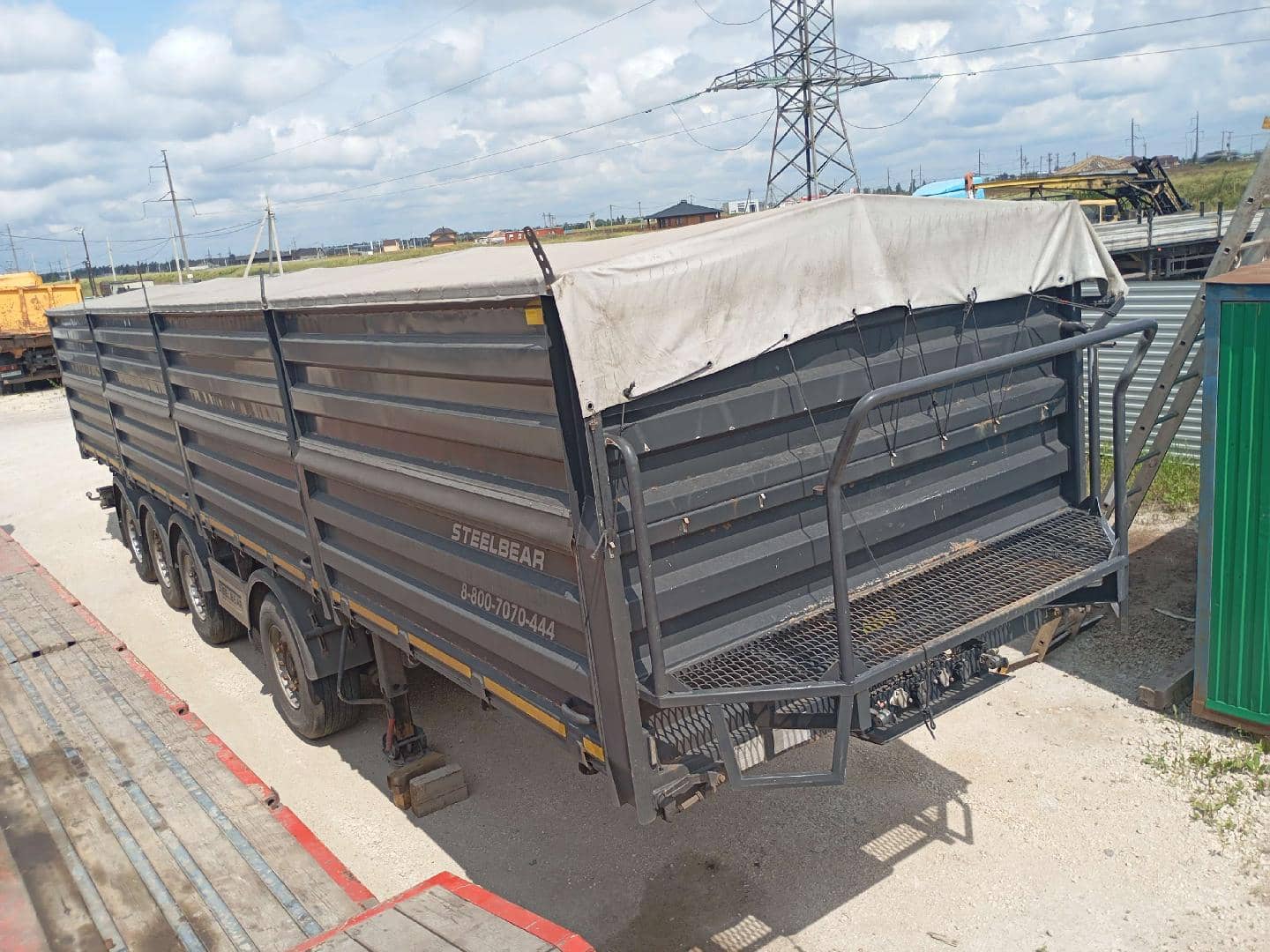 ВОМЗ (steelbear) Зерновоз бортовой PF-41B, 40 м3