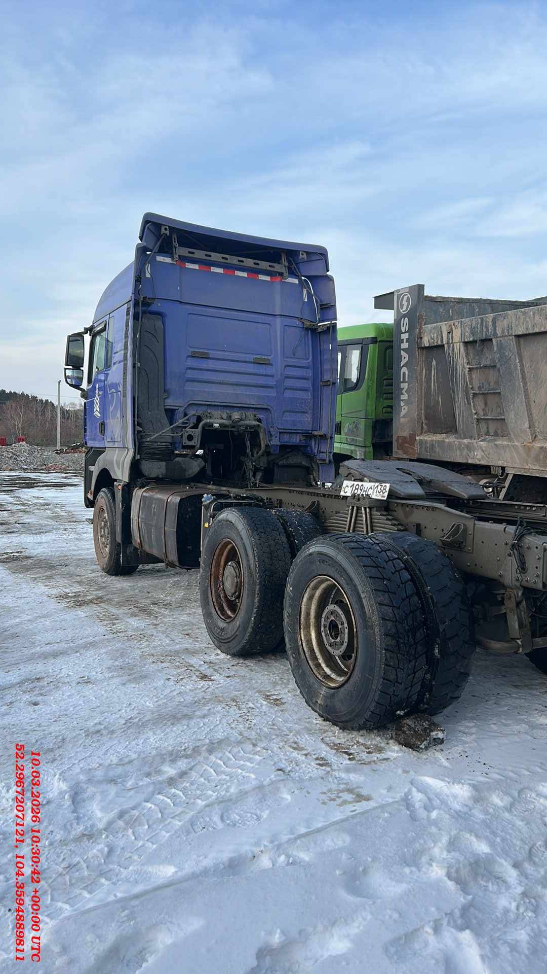 Sitrak С7Н 6×4 ZZ4256V364HE,  125 000 км, 2022 года в лизинг