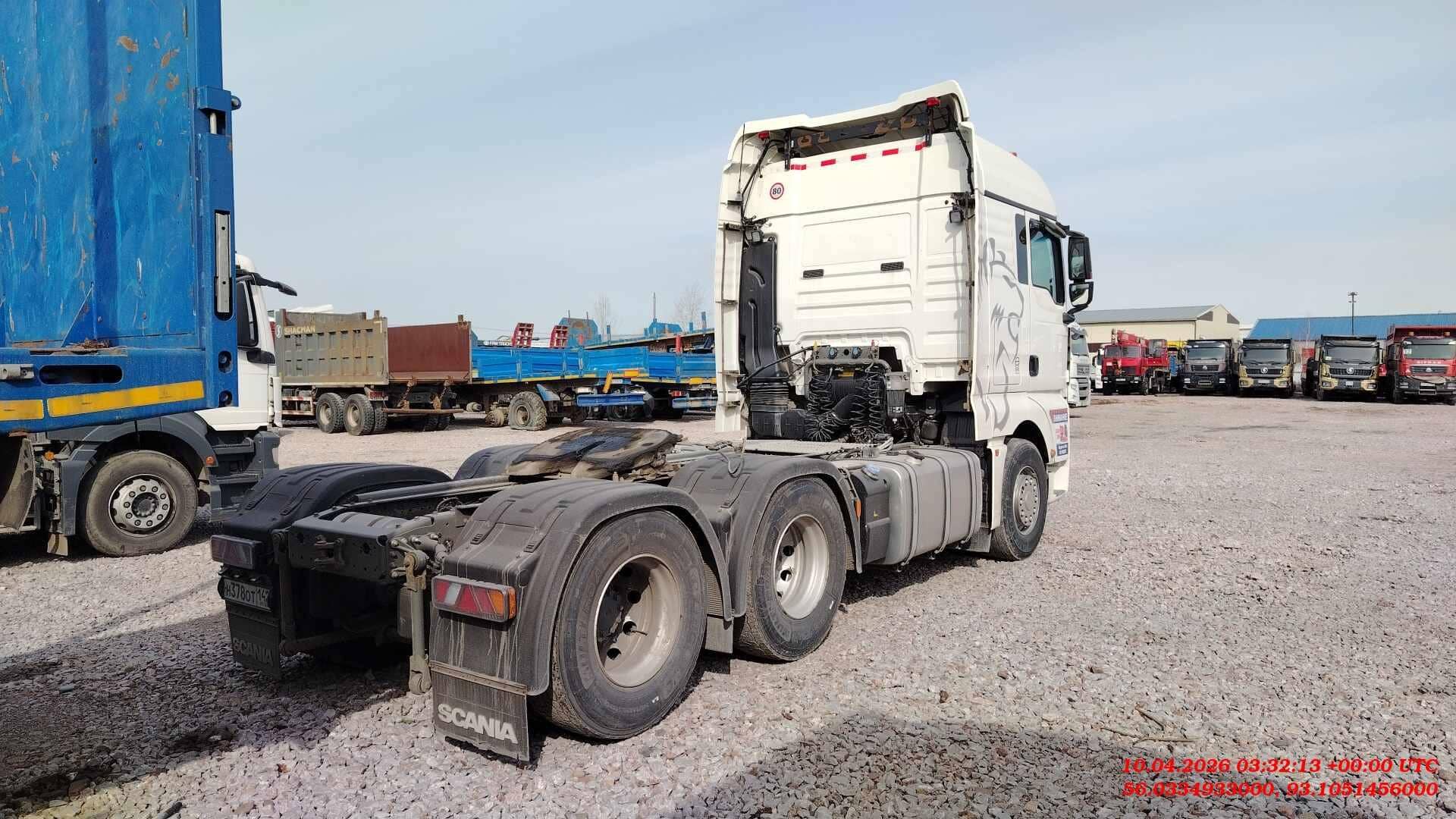 Sitrak С7Н MAX 6×4 ZZ4256V364HE,  498 948 км, 2023 года в лизинг