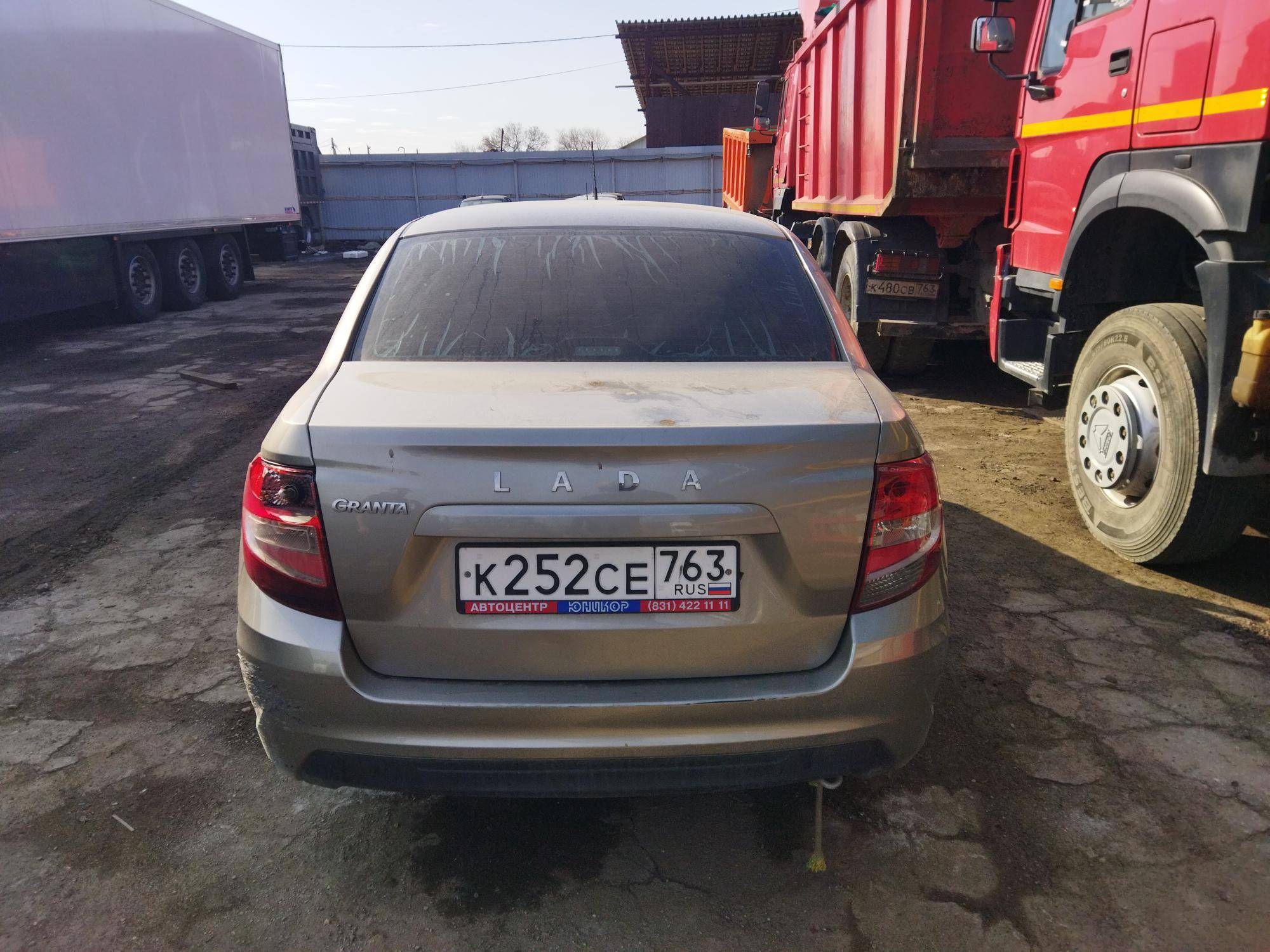 Lada Granta седан,  85 424 км, 2022 года в лизинг