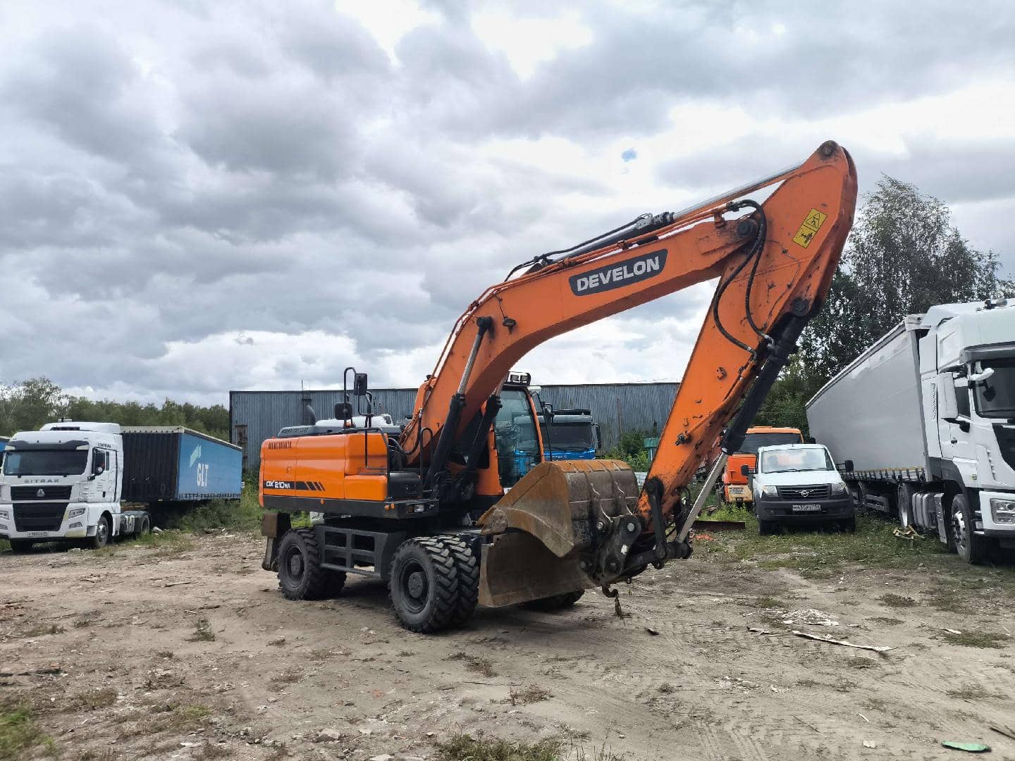 DOOSAN/DEVELON DX210WA, 2023 года в лизинг