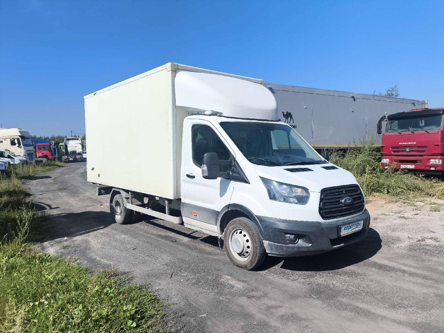 Ford Transit Chassis Cab Base 470E L4H1 2.2TDi 155hp 6MT RWD,  207 157 км, 2021 года в лизинг