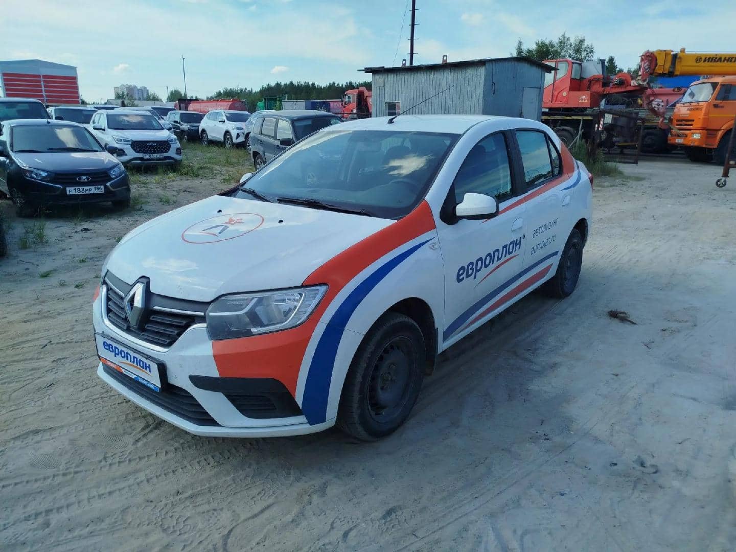 Renault Logan II,  112 454 км, 2020 года в лизинг