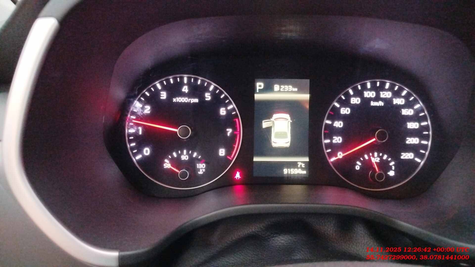 KIA Rio,  91 594 км, 2021 года в лизинг