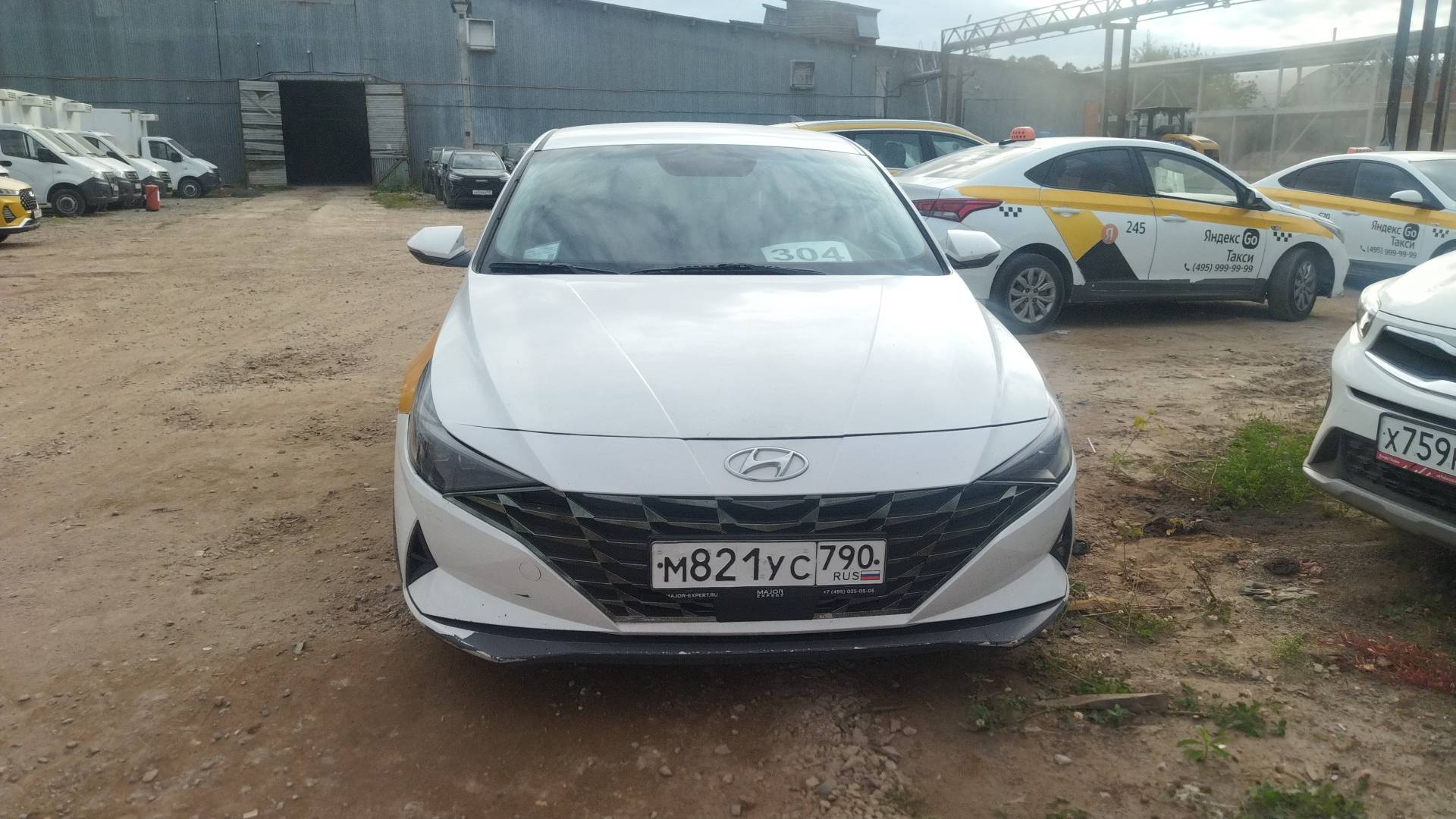 Hyundai Elantra,  216 642 км, 2021 года в лизинг