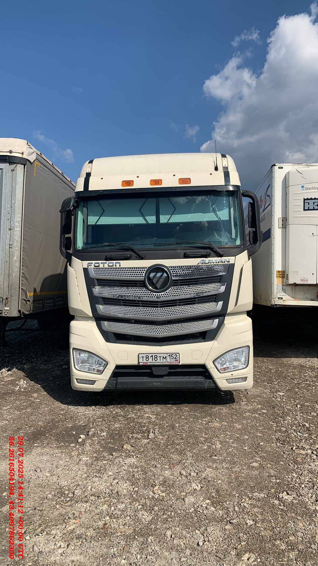 Foton AUMAN BJ4189SLFKA,  359 662 км, 2022 года в лизинг