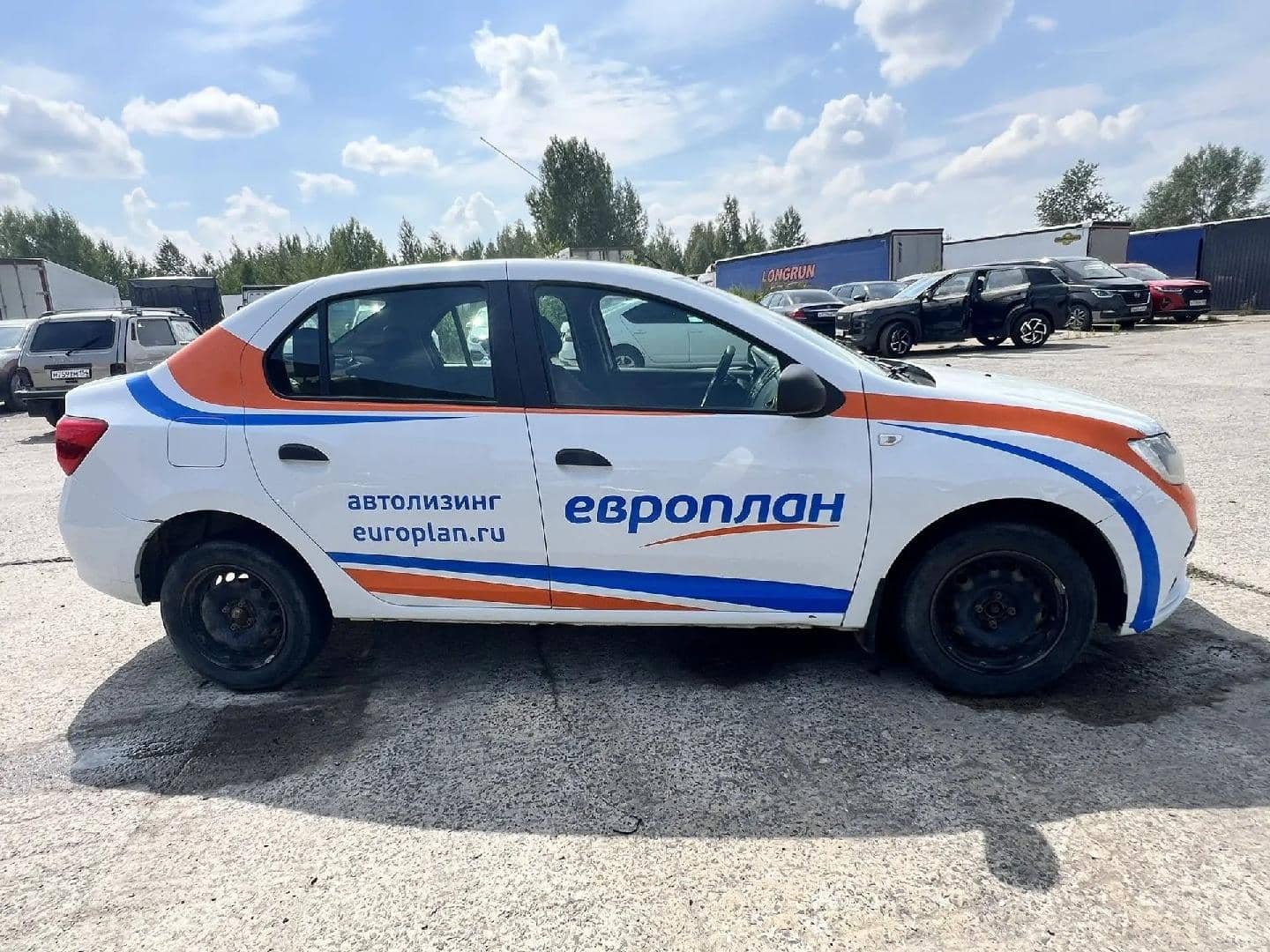 Renault Logan II,  139 803 км, 2019 года в лизинг