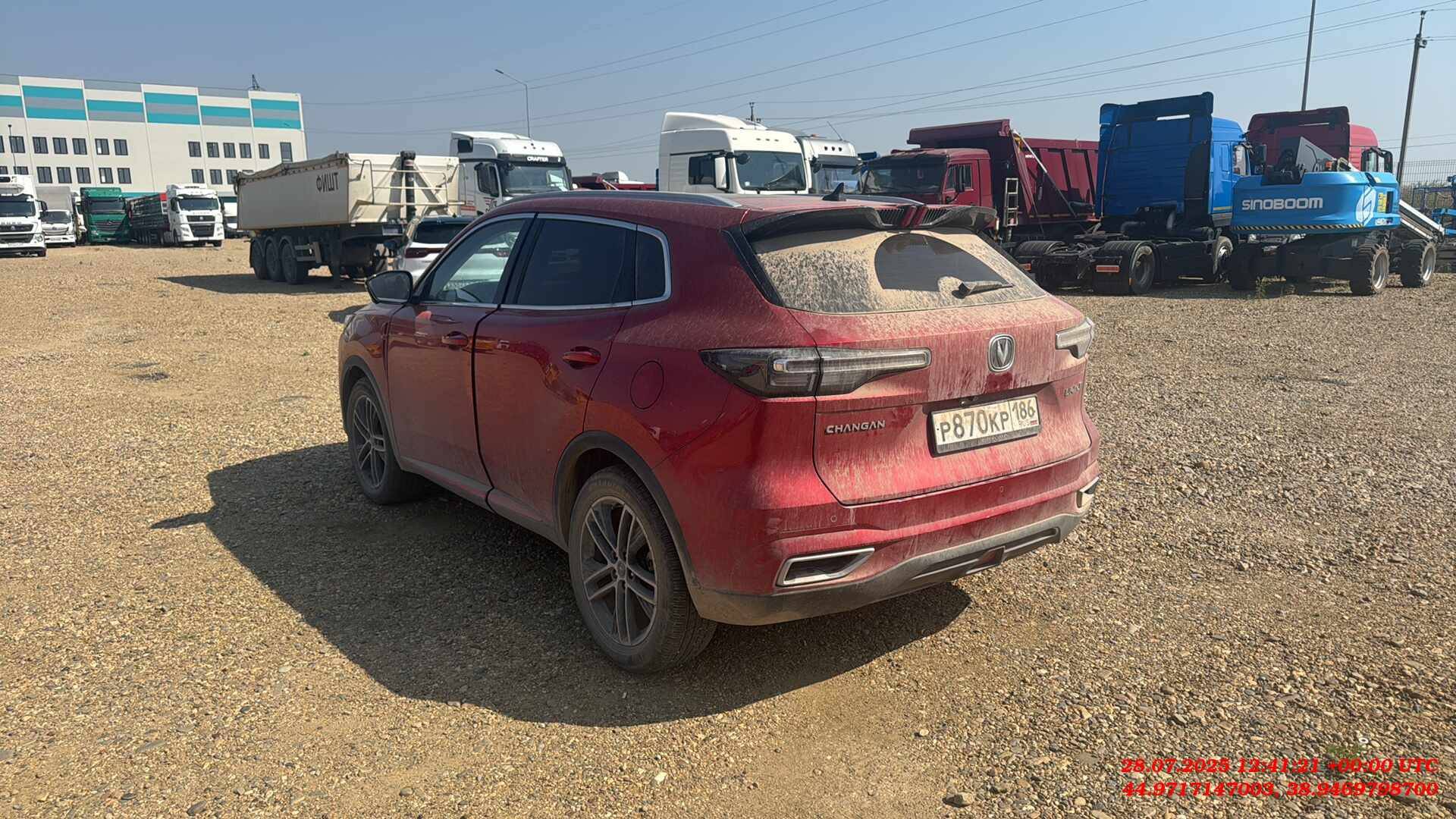 Changan CS55 Plus,  39 778 км, 2024 года в лизинг