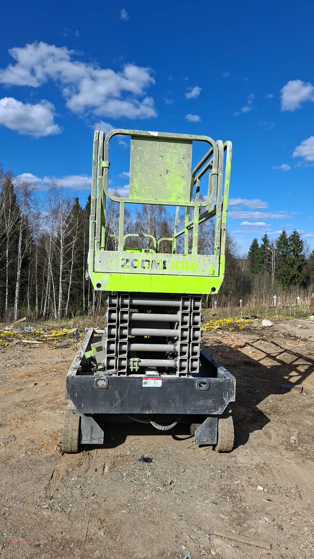Zoomlion ZS1414HD ножничный подъемник самоходный, 2022 года в лизинг