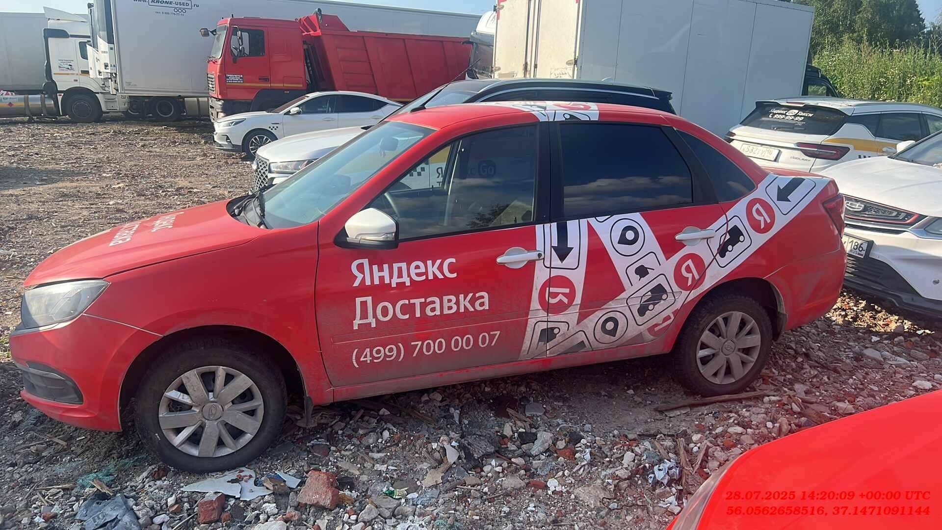 Lada Granta седан,  101 589 км, 2023 года в лизинг