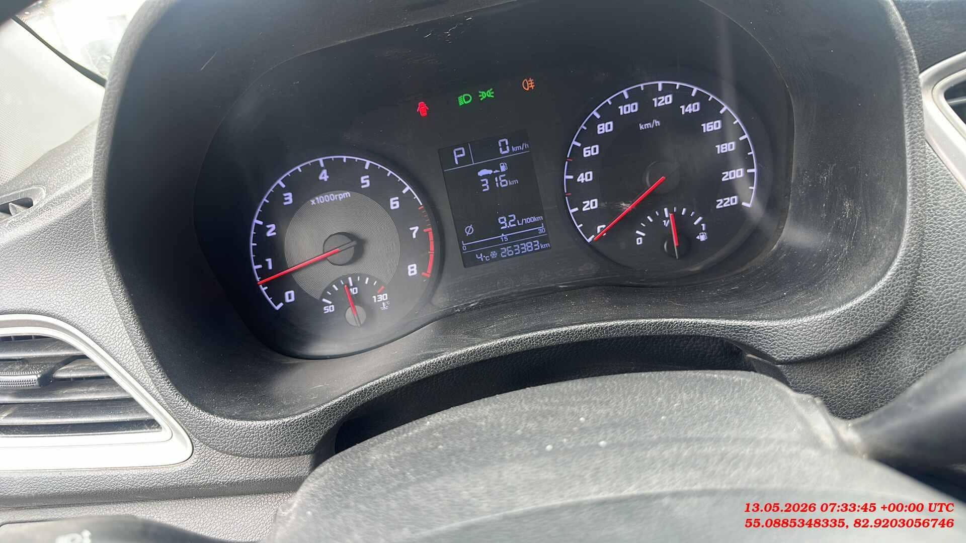 Hyundai Solaris,  263 383 км, 2020 года в лизинг