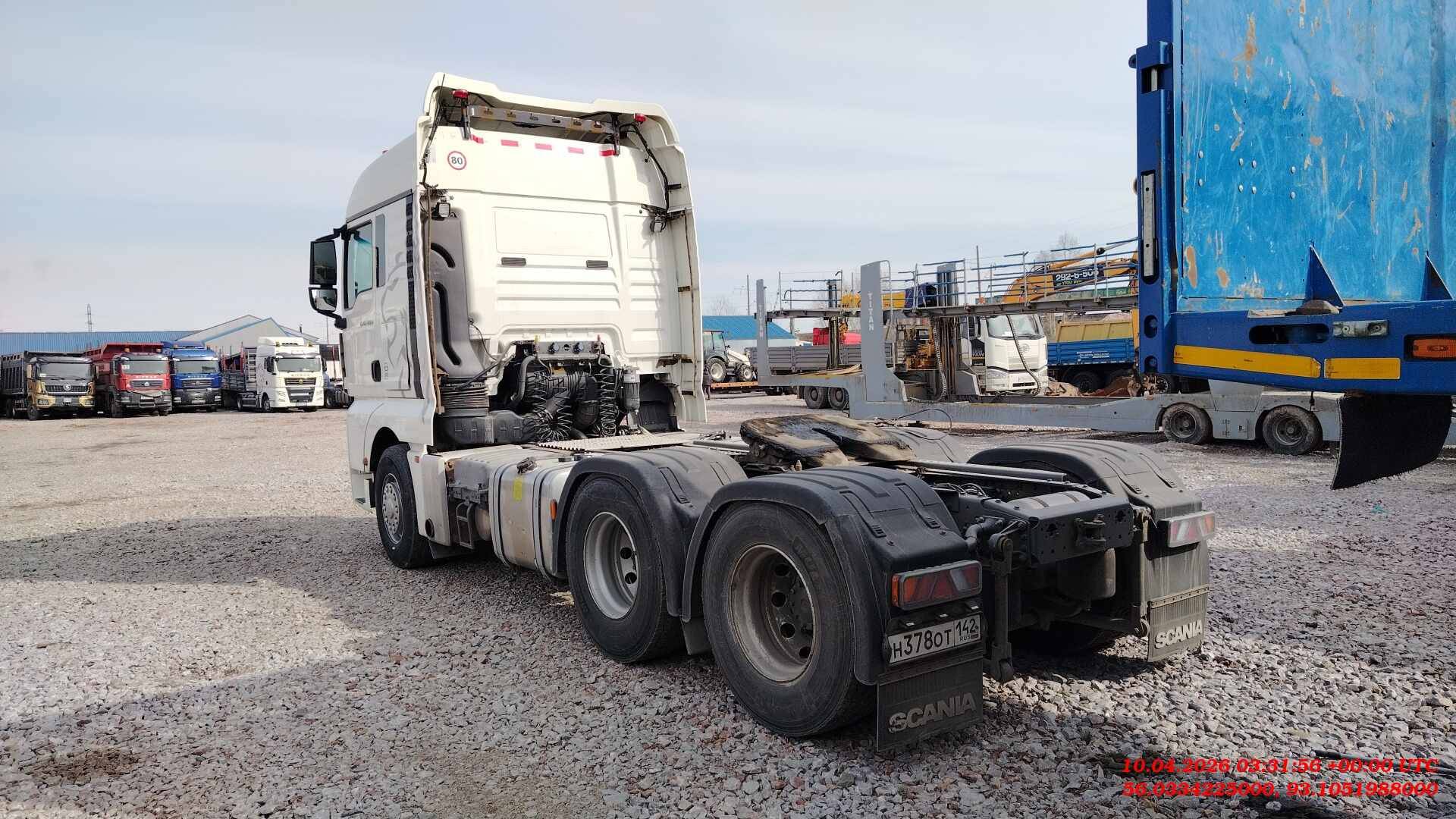 Sitrak С7Н MAX 6×4 ZZ4256V364HE,  498 948 км, 2023 года в лизинг