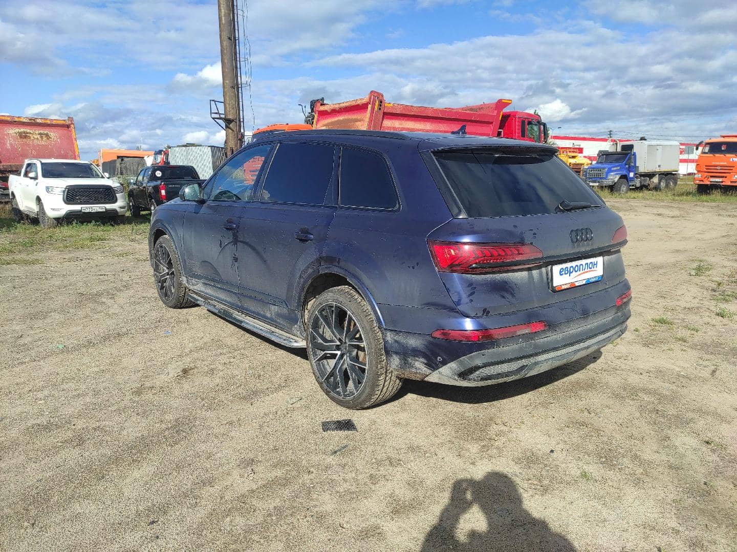 Audi Q7,  169 187 км, 2022 года в лизинг