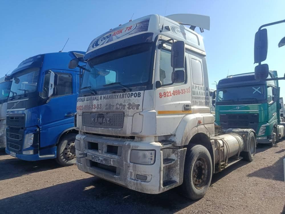 КАМАЗ 5490-5P CNG (M1840),  706 909 км, 2022 года в лизинг