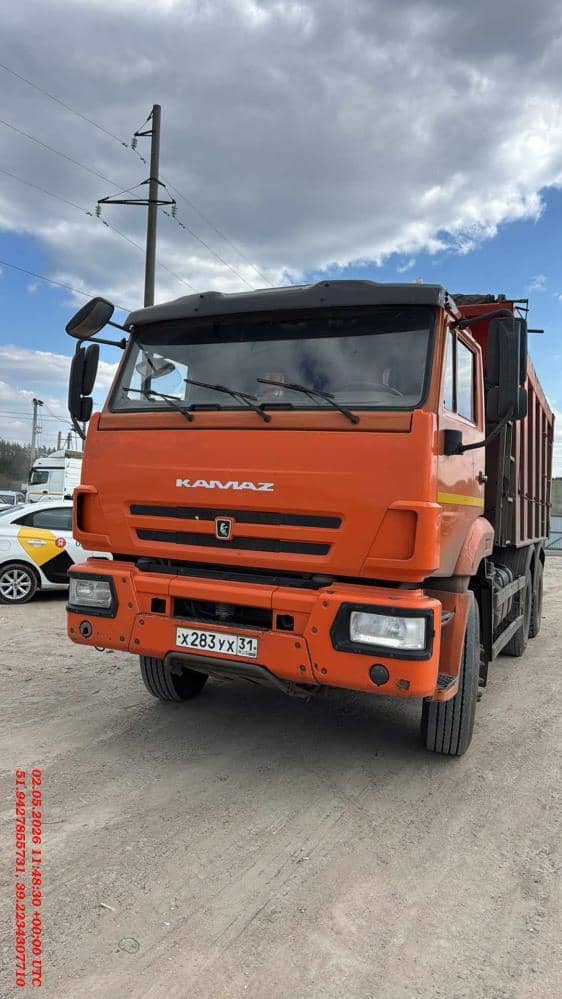 КАМАЗ 6520-B5,  12 112 км, 2023 года