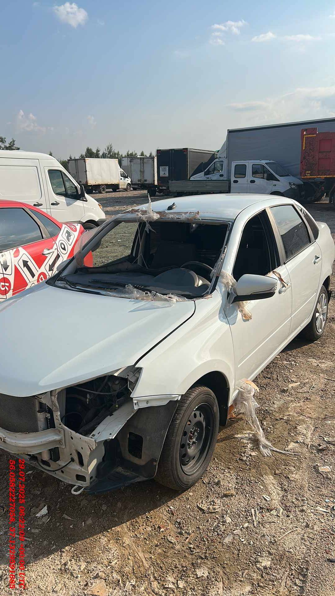 Lada Granta седан,  100 000 км, 2023 года в лизинг