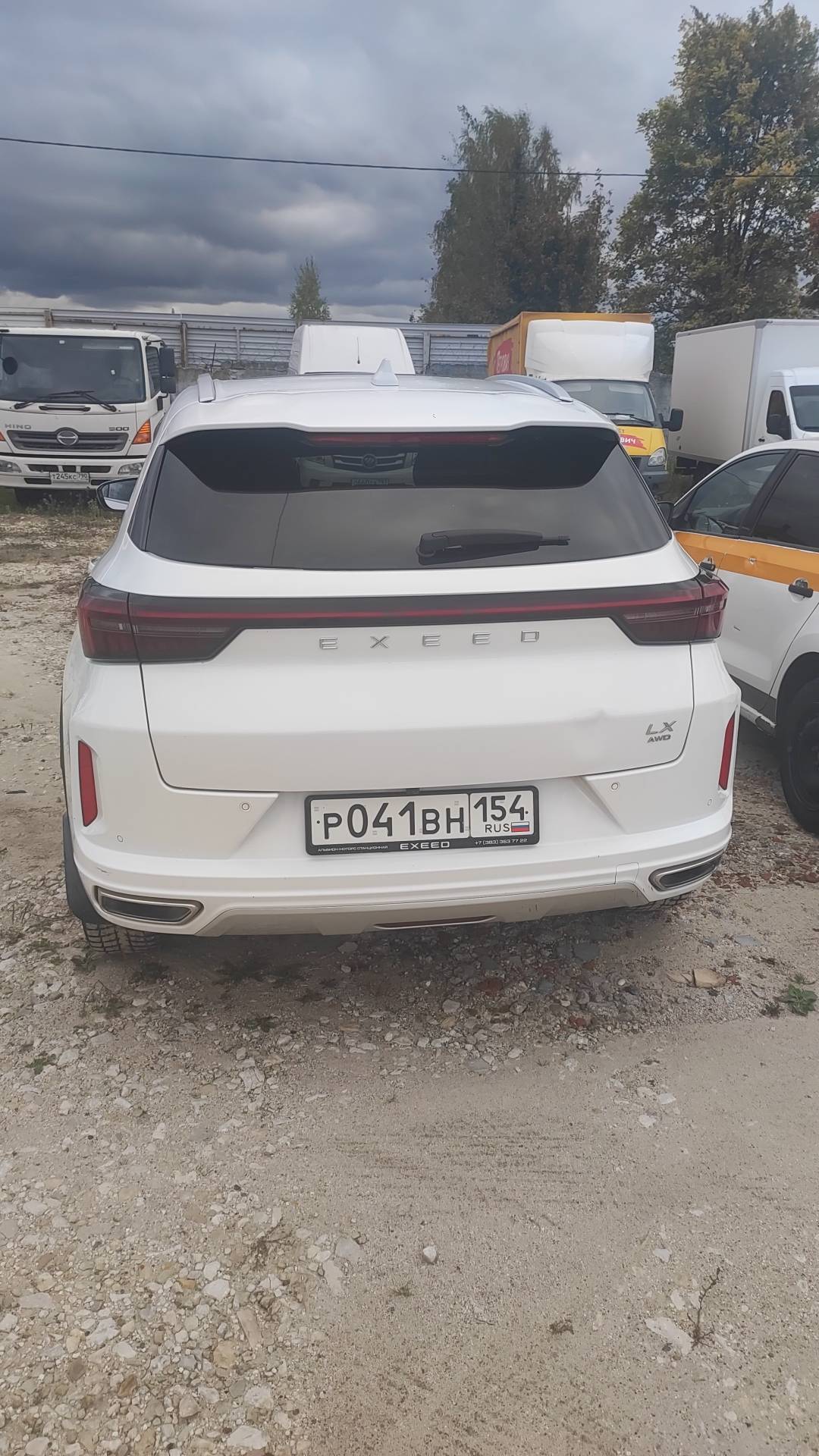 EXEED LX,  57 313 км, 2023 года в лизинг