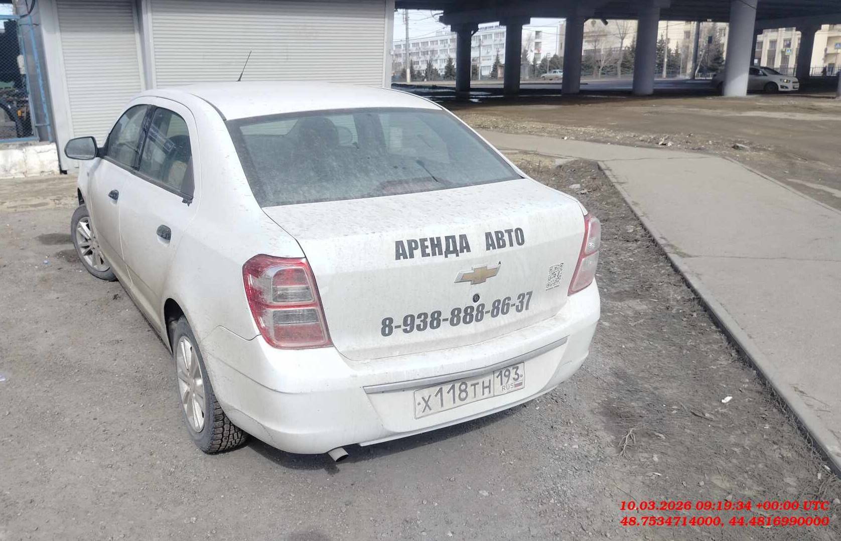 Chevrolet Cobalt,  68 465 км, 2023 года в лизинг