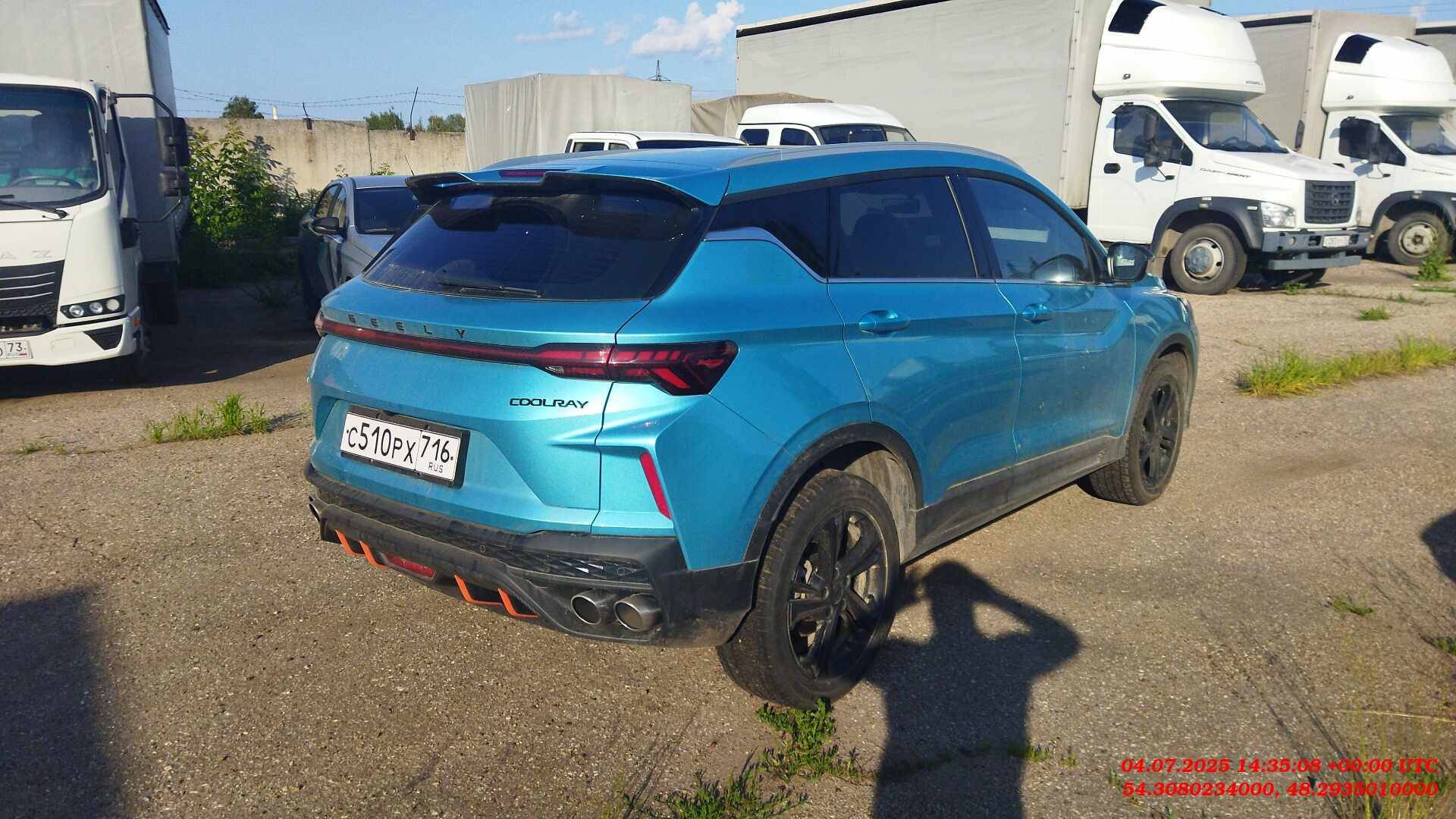 Geely Coolray,  77 684 км, 2023 года в лизинг