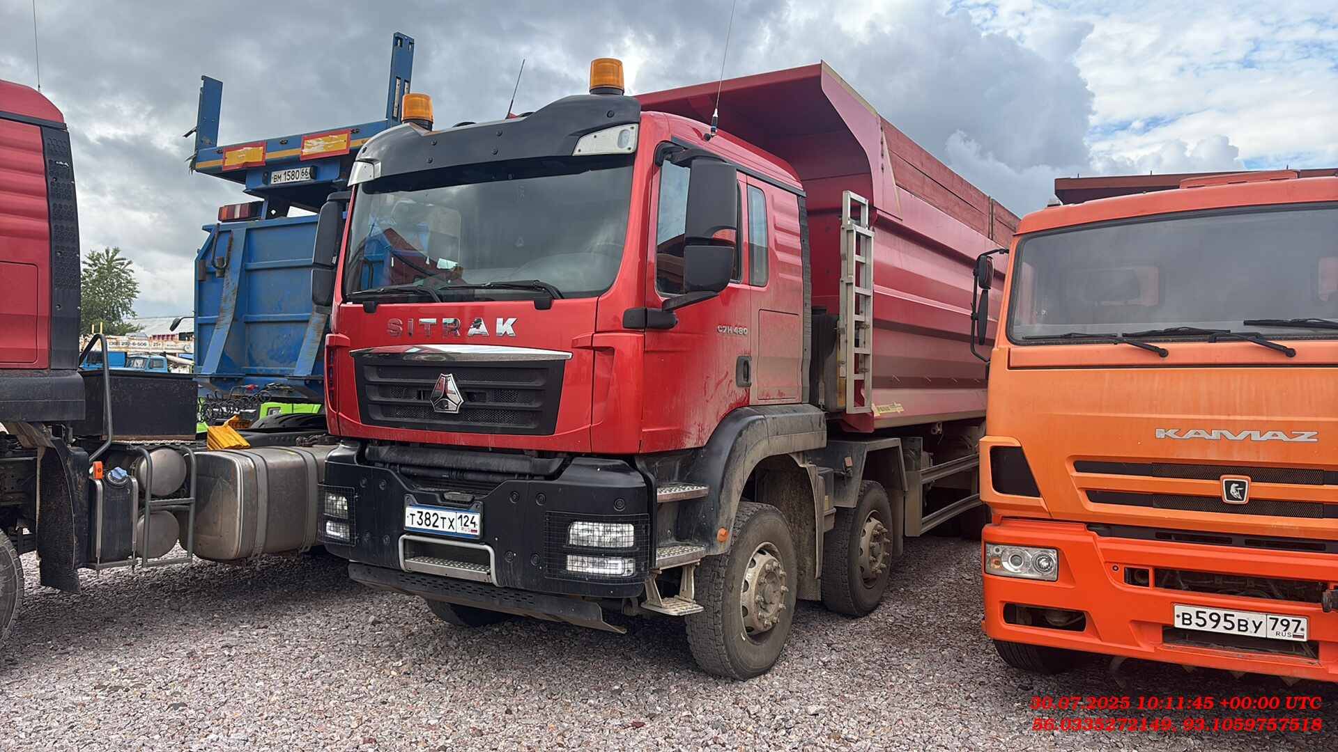 Sitrak ZZ3316V386ME,  100 000 км, 2022 года