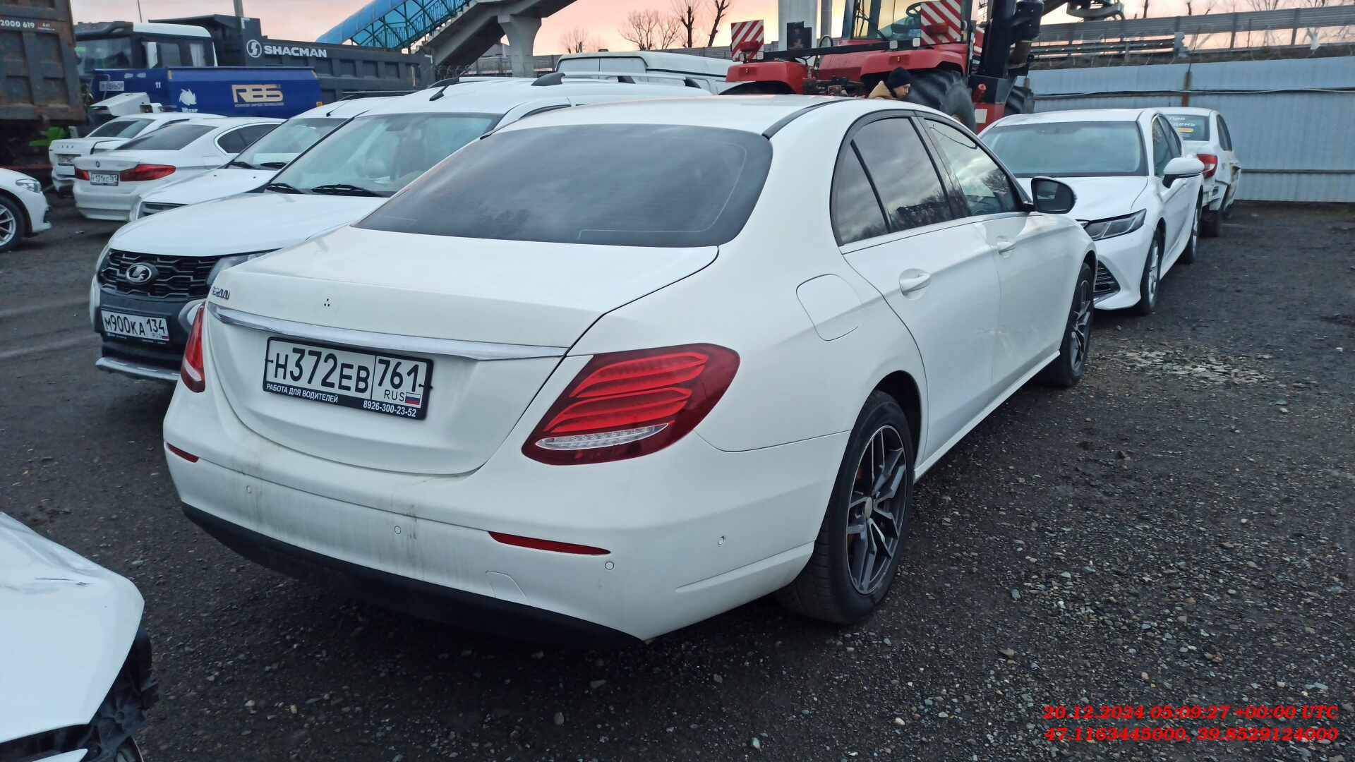 Mercedes-Benz E седан,  278 613 км, 2018 года в лизинг